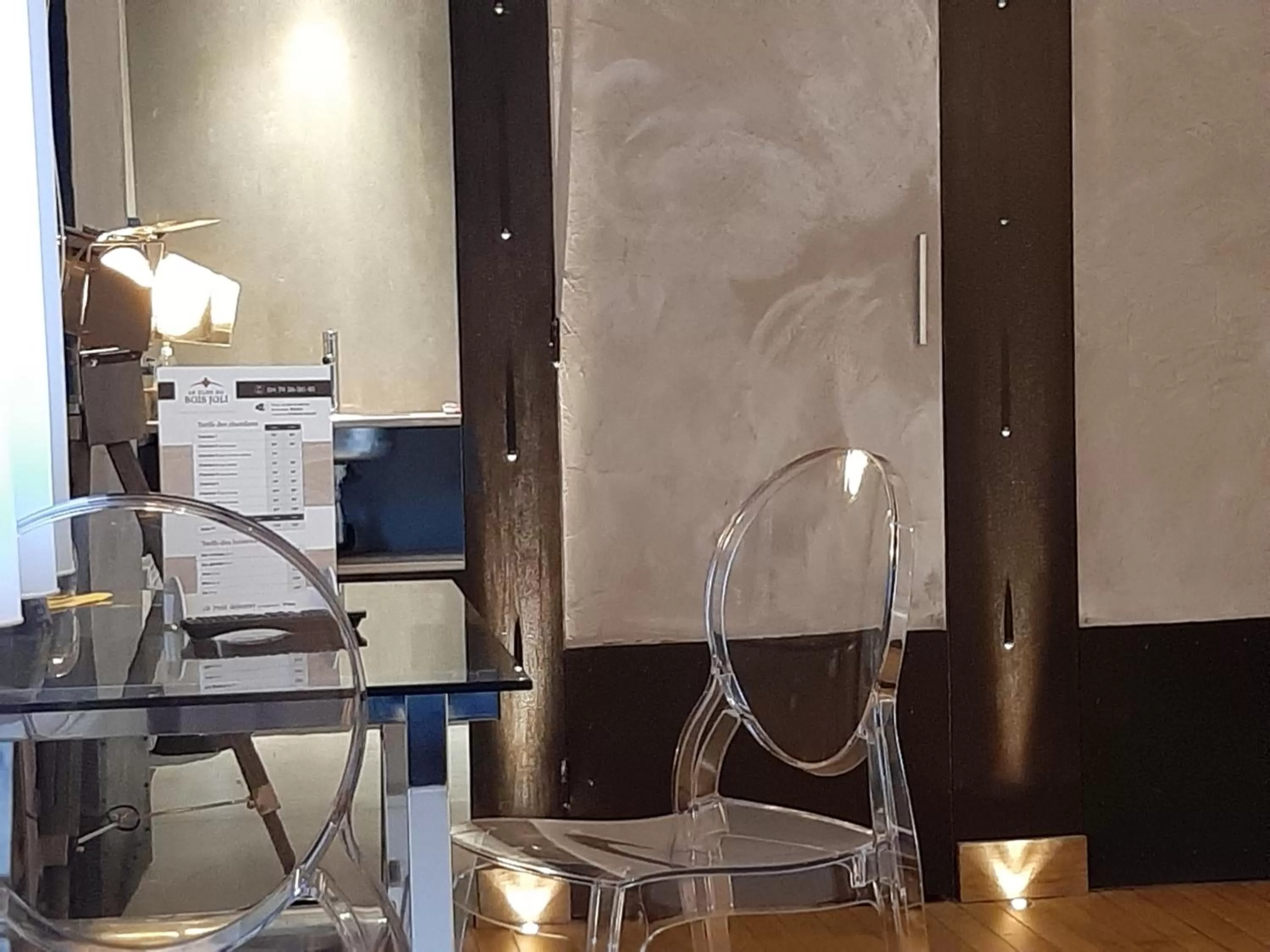 Seating area in Le Clos du Bois Joli