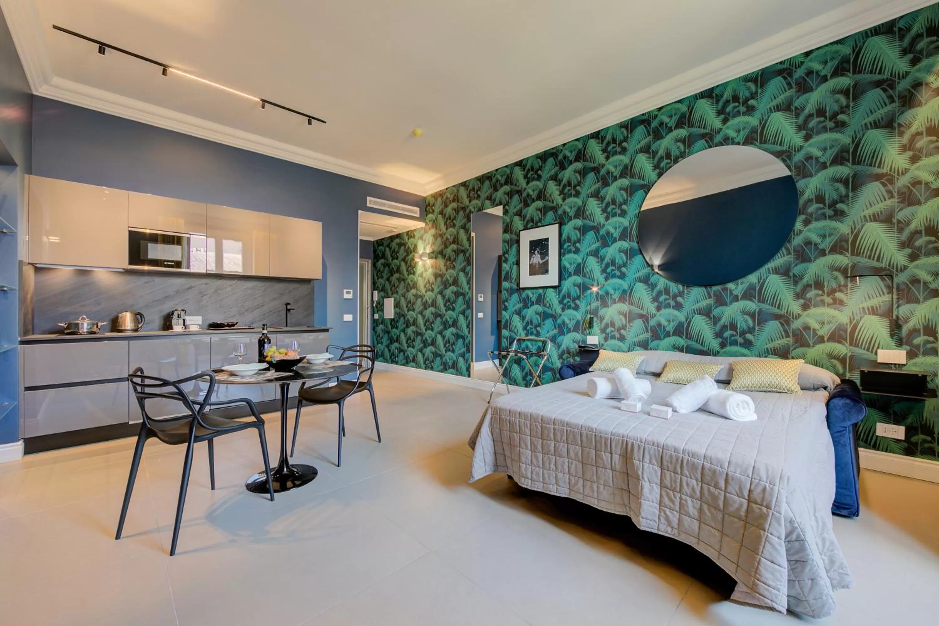 Living room in Boutique Central Apartments- Happy Rentals