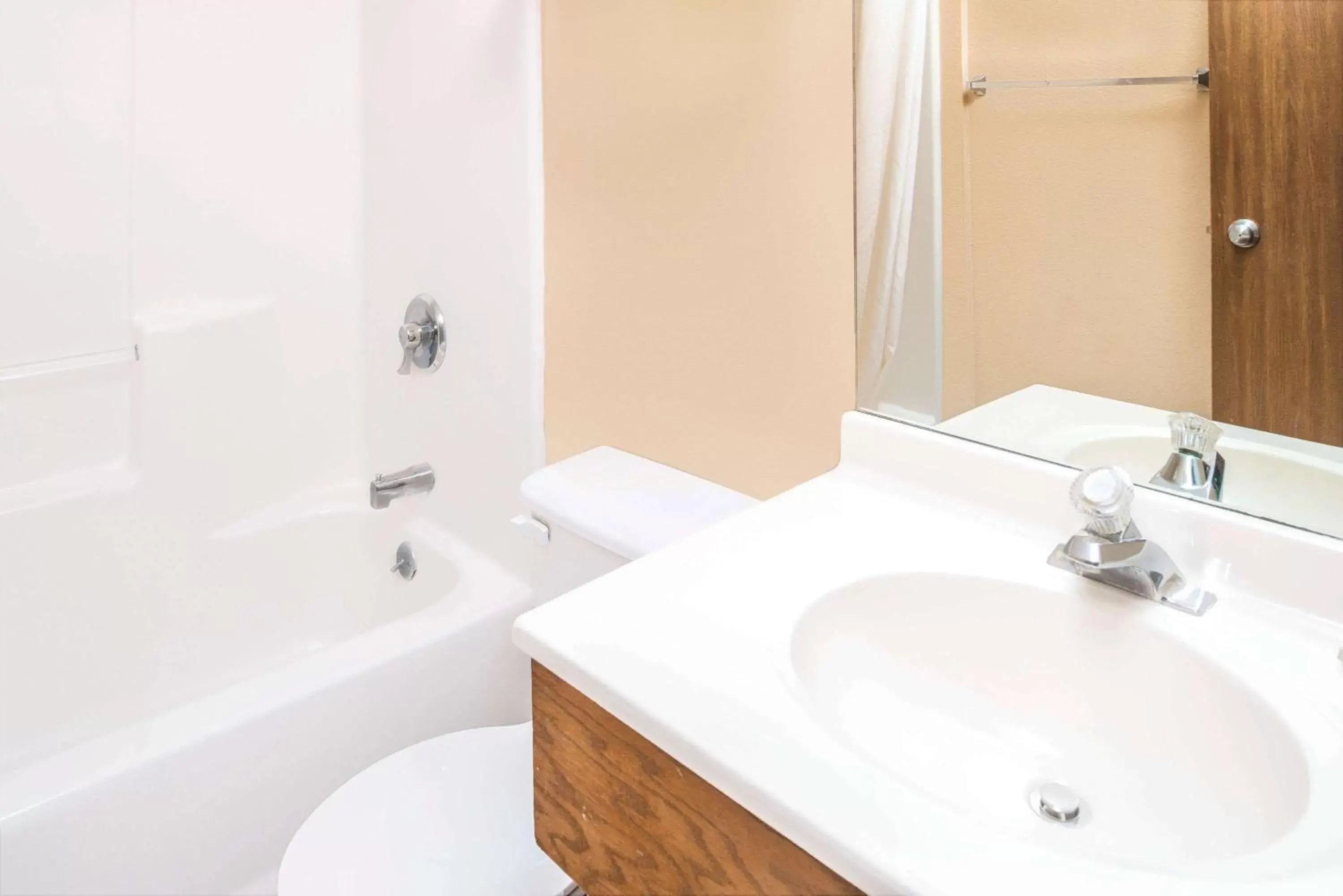 Double Room with Two Double Beds - Smoking in Super 8 by Wyndham Blair Double Room with Two Double Beds - Smoking in Super 8 by Wyndham Blair