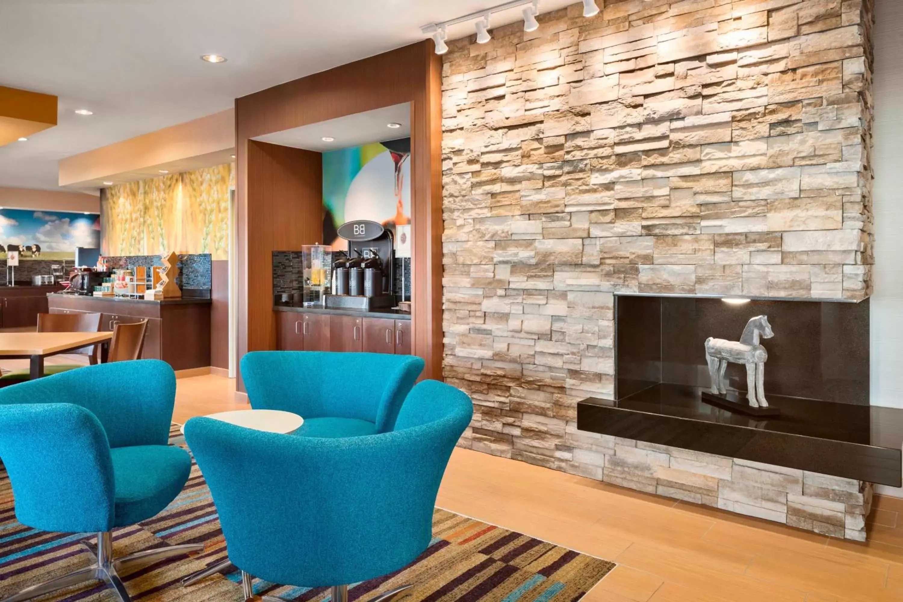 Lobby or reception in Fairfield Inn & Suites Lima