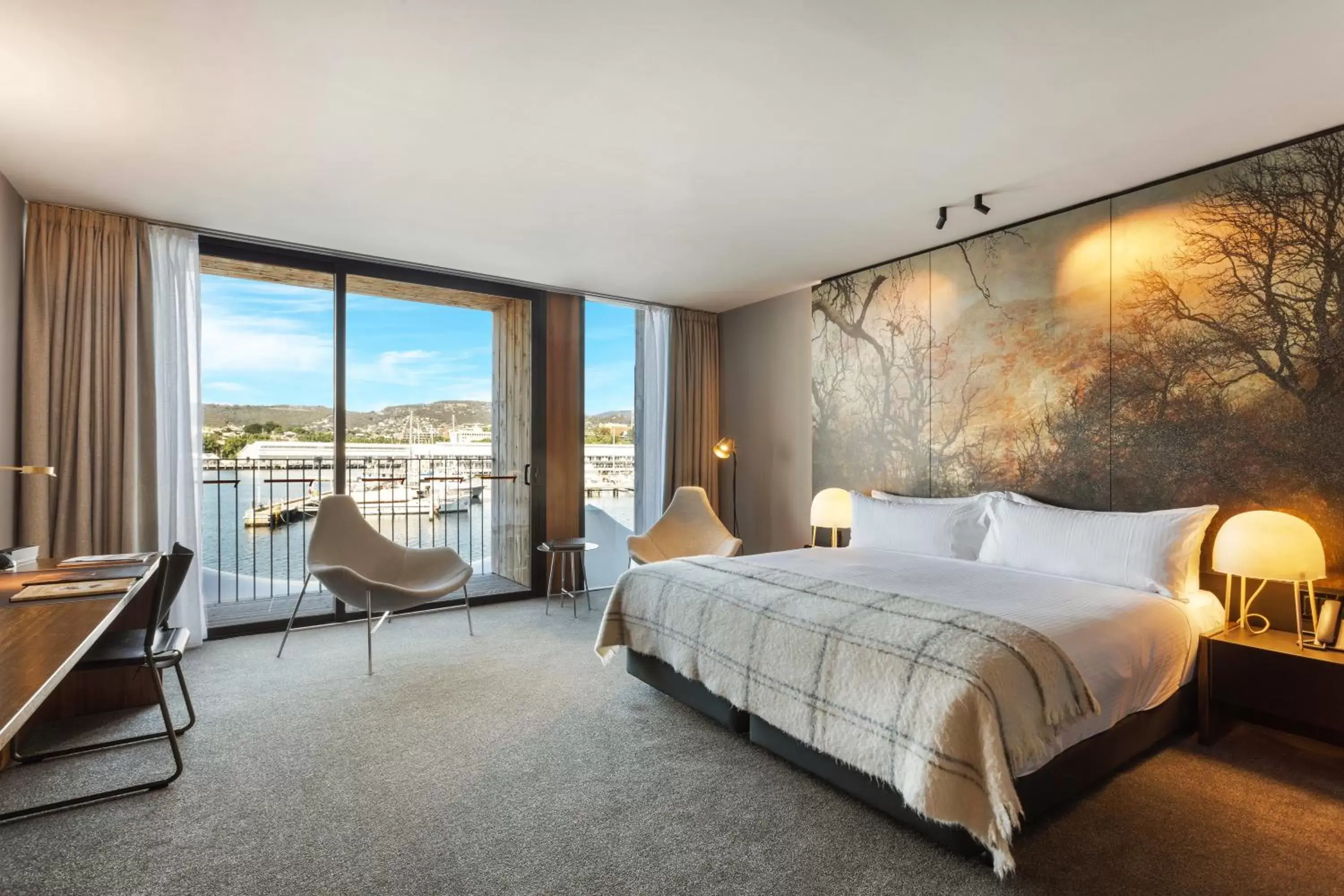 Bed in MACq 01 Hotel Bed in MACq 01 Hotel