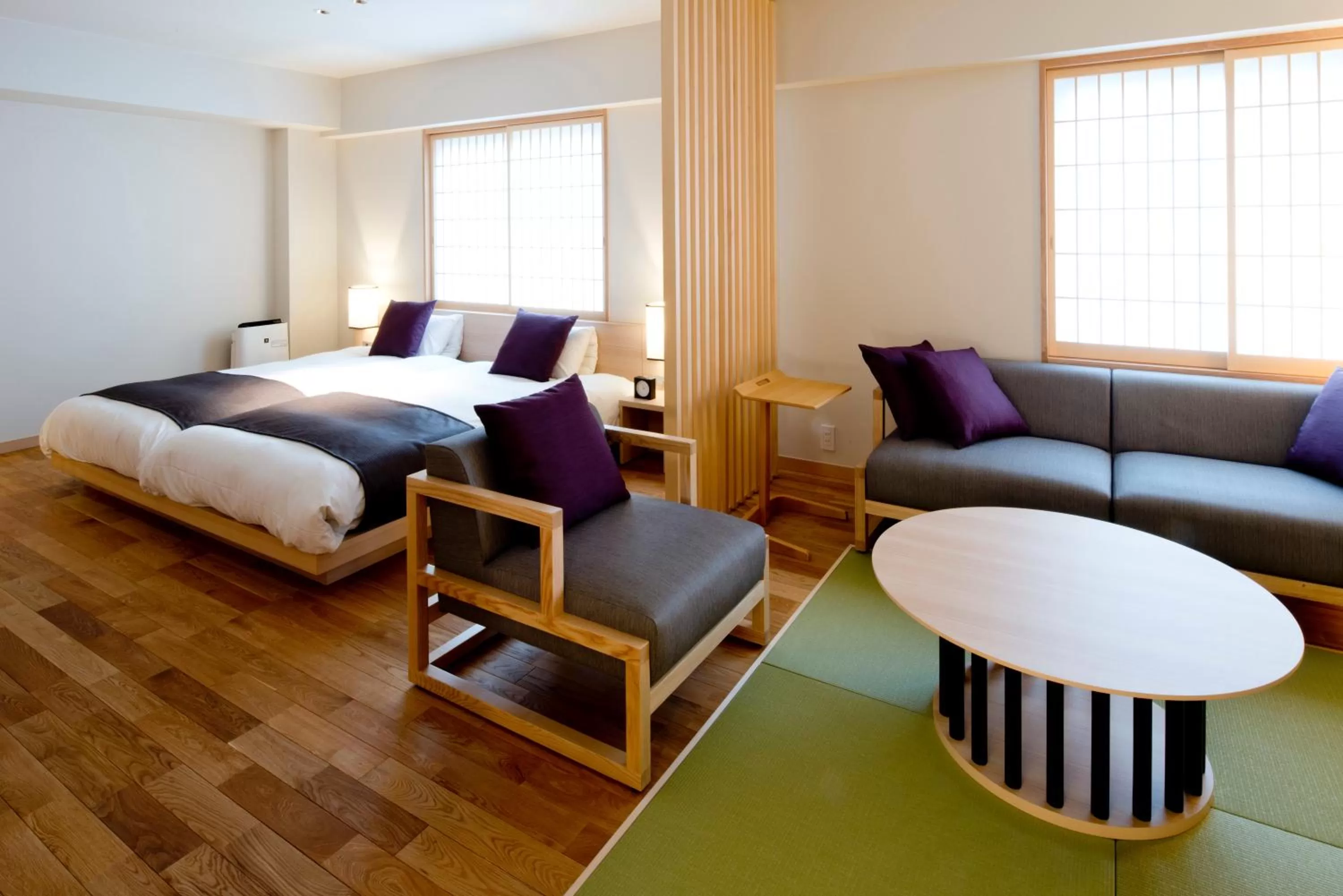 Photo of the whole room, Bed in Takamatsu Kokusai Hotel