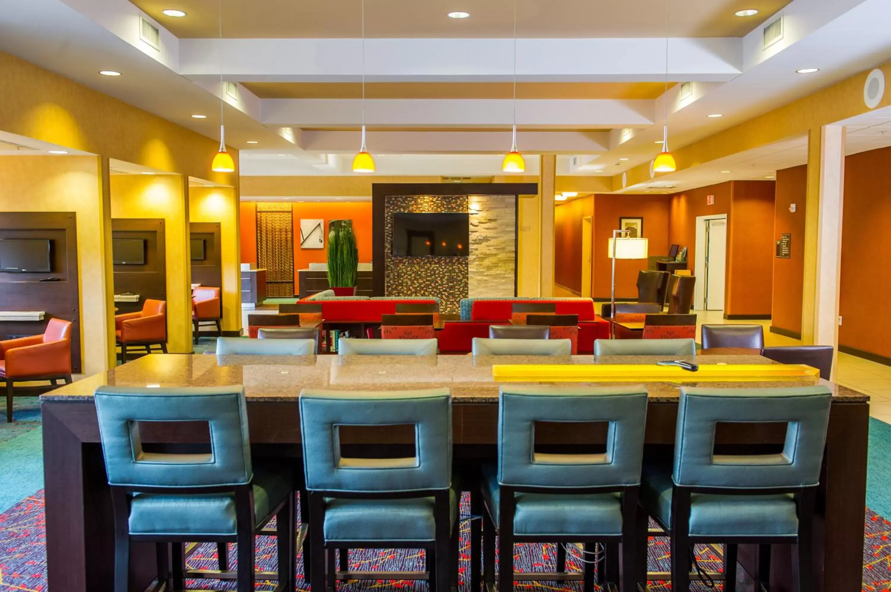 Seating area in Residence Inn by Marriott Columbia Northwest/Harbison