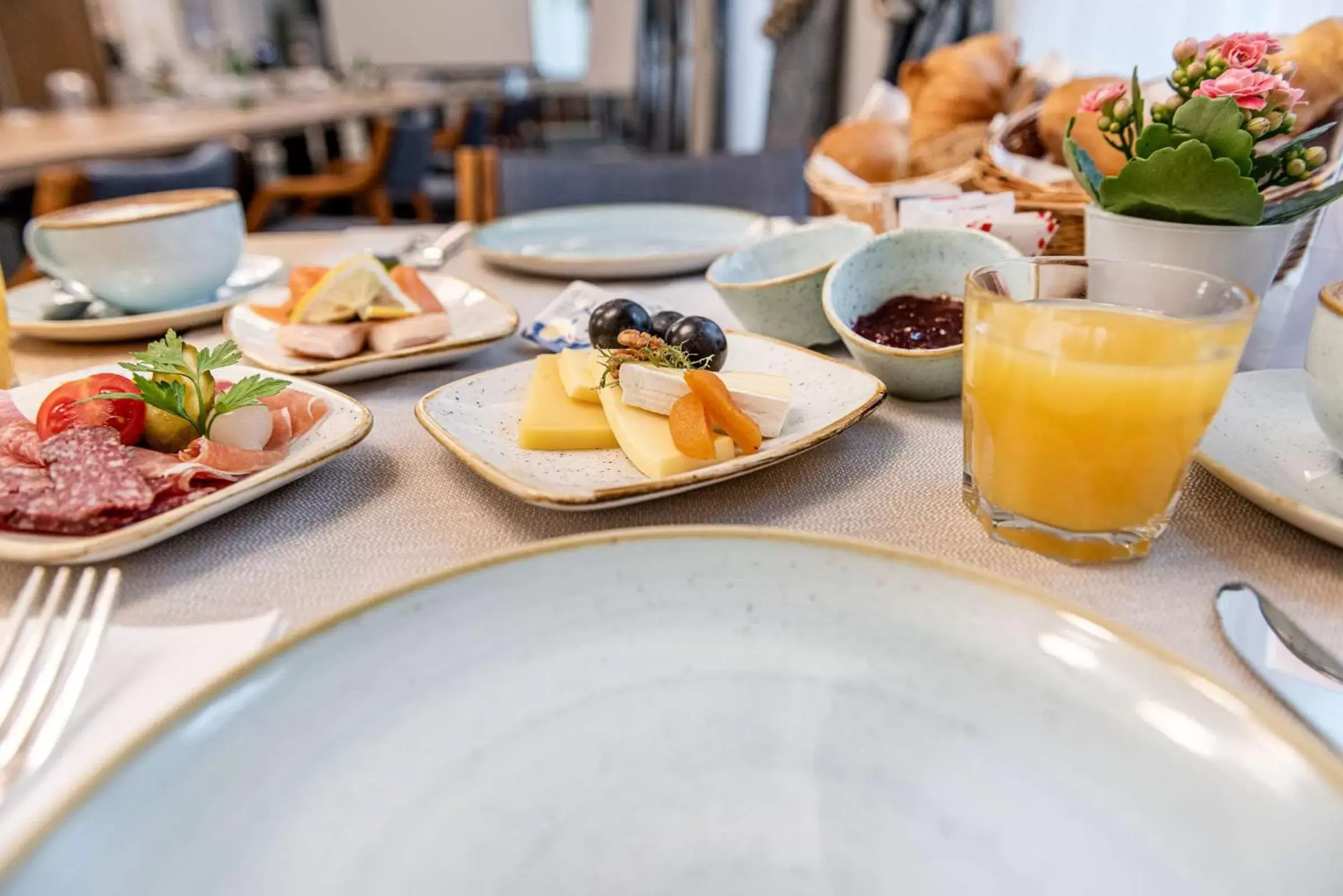 Continental breakfast in Hotel Stern Chur