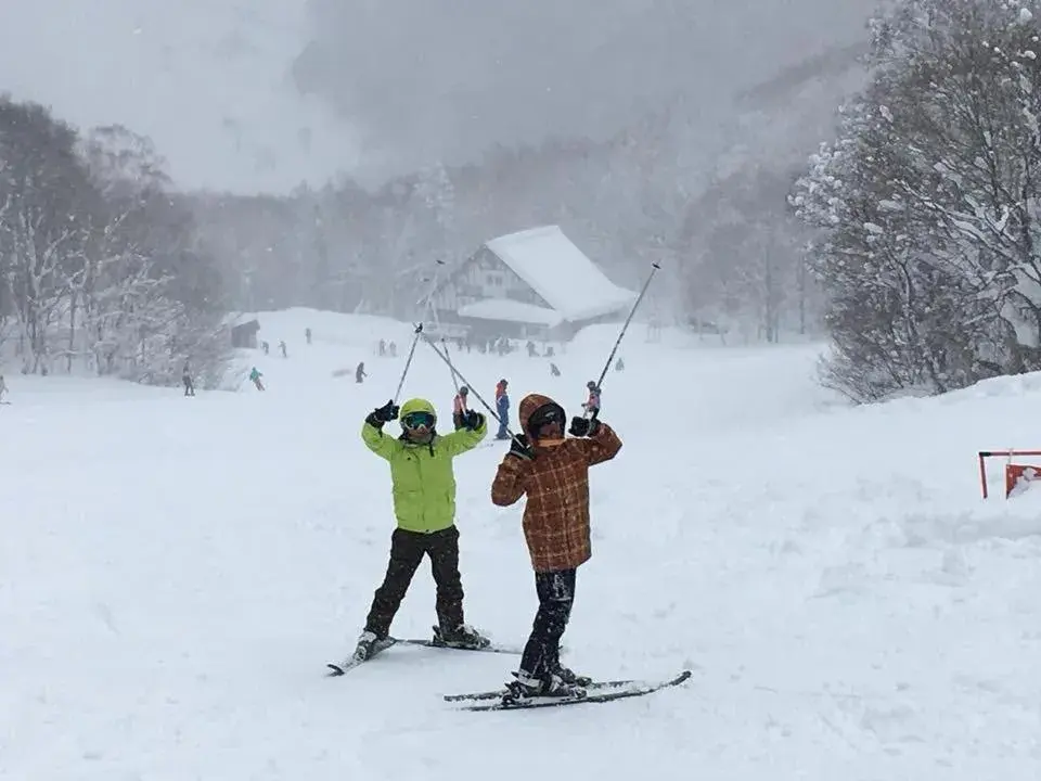 Skiing in Shiga Palace Hotel