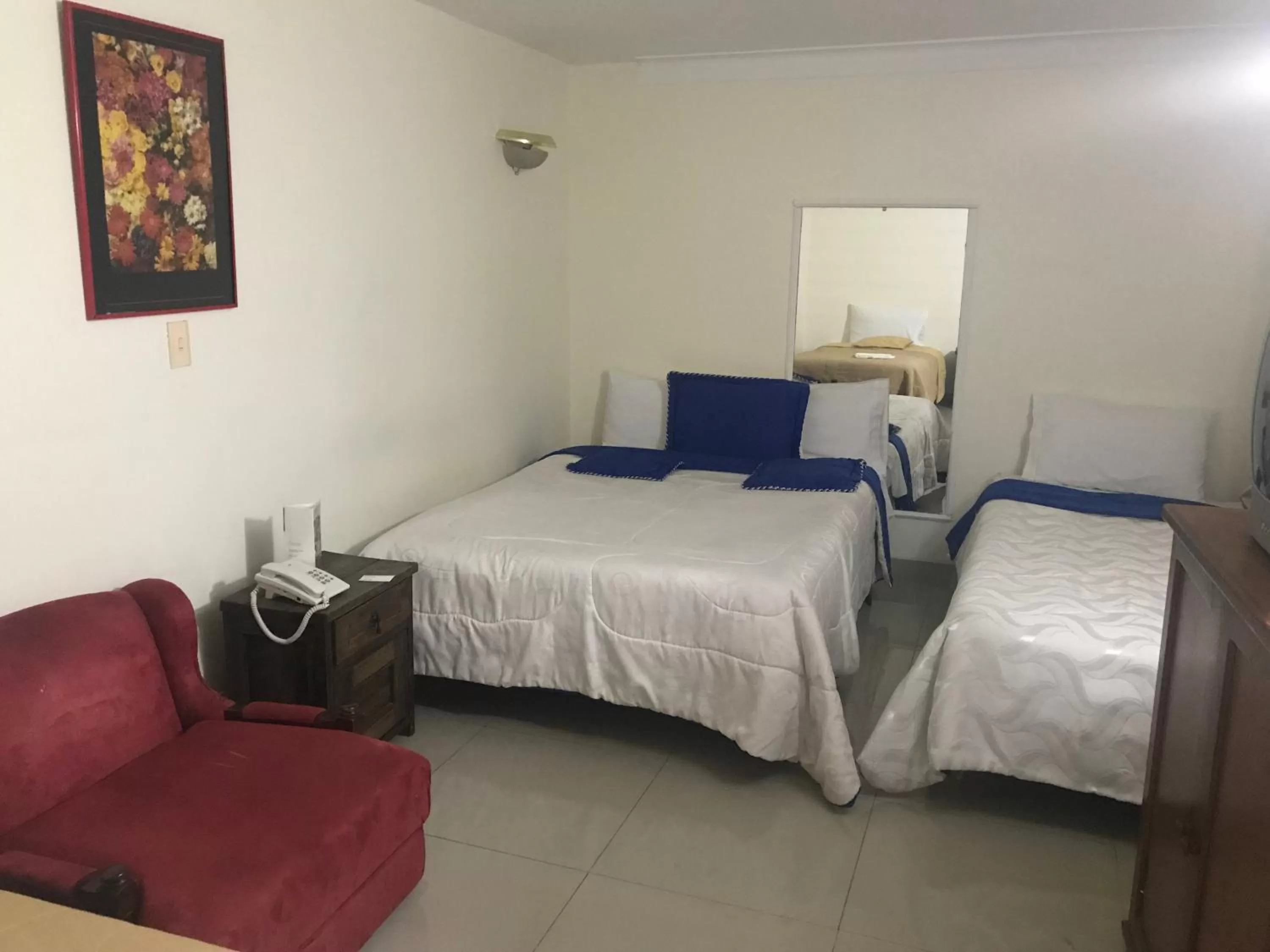 Bed in Hotel Casa Rincón del Chicó