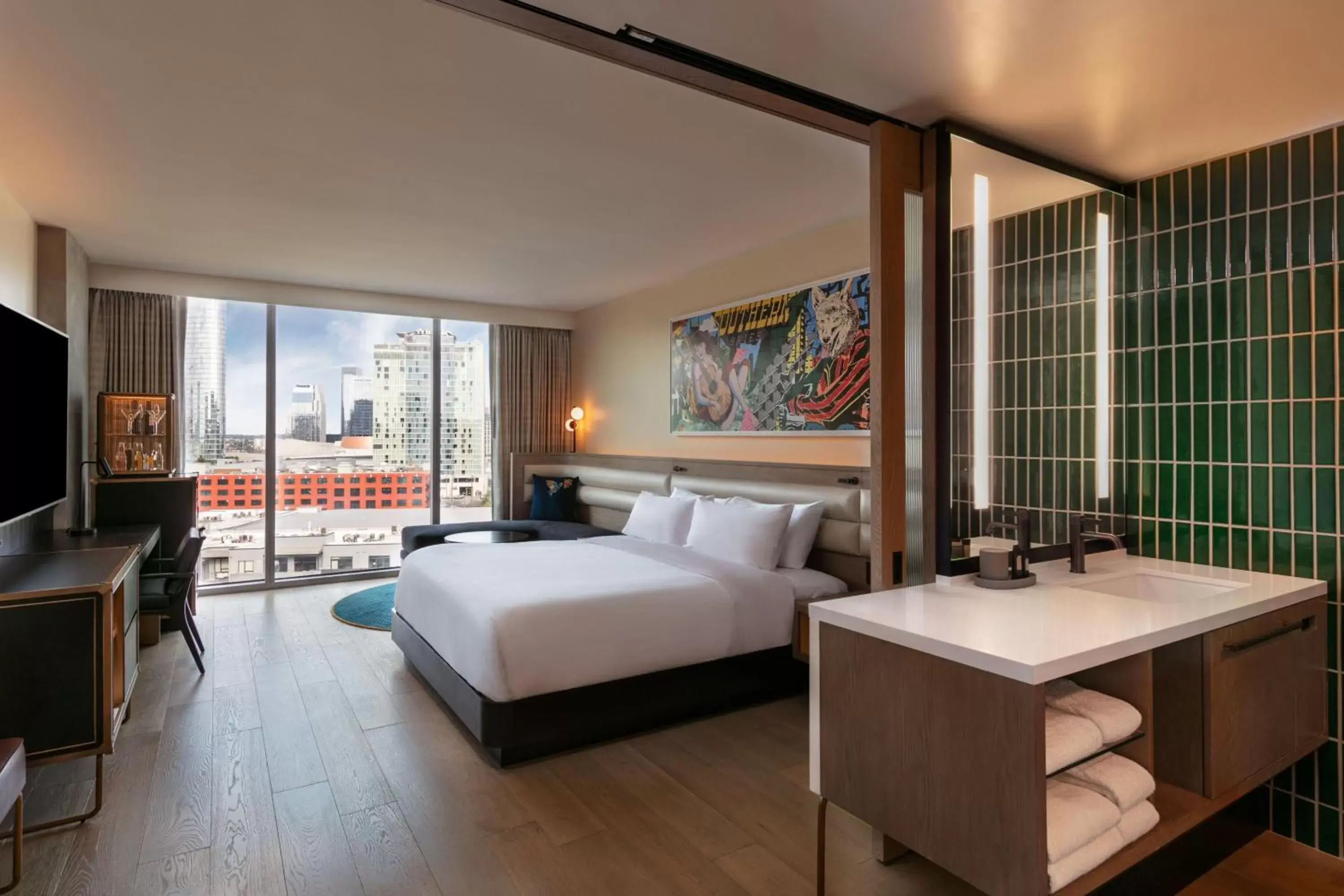 Deluxe King, 1 King, City View in W Nashville Deluxe King, 1 King, City View in W Nashville