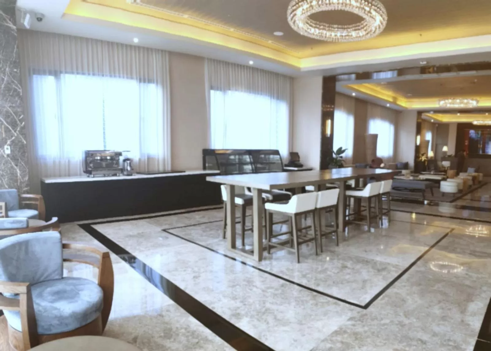 Lobby or reception in Seda Residences Makati