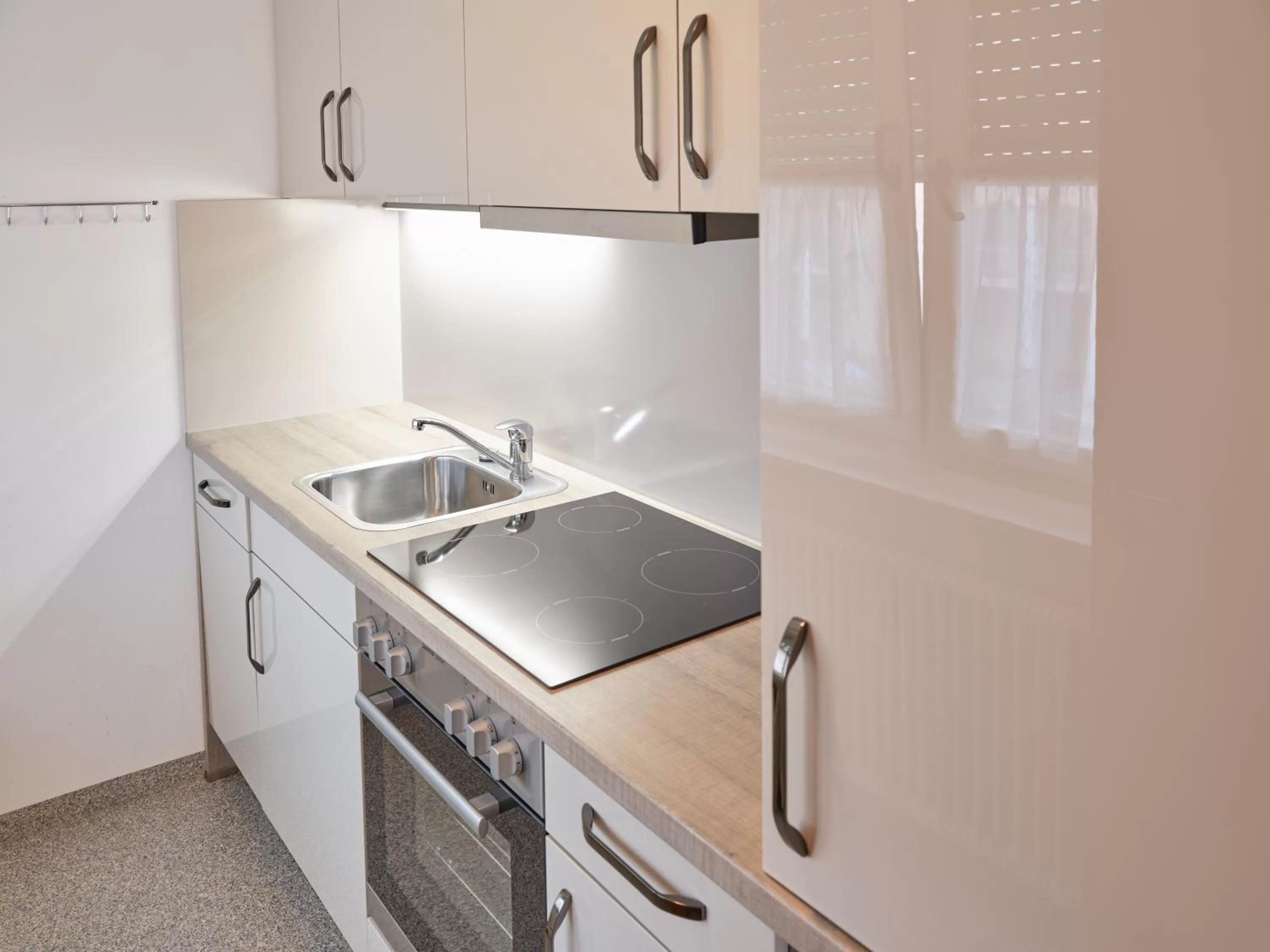 kitchen in Appartement-Haus Blumenhof