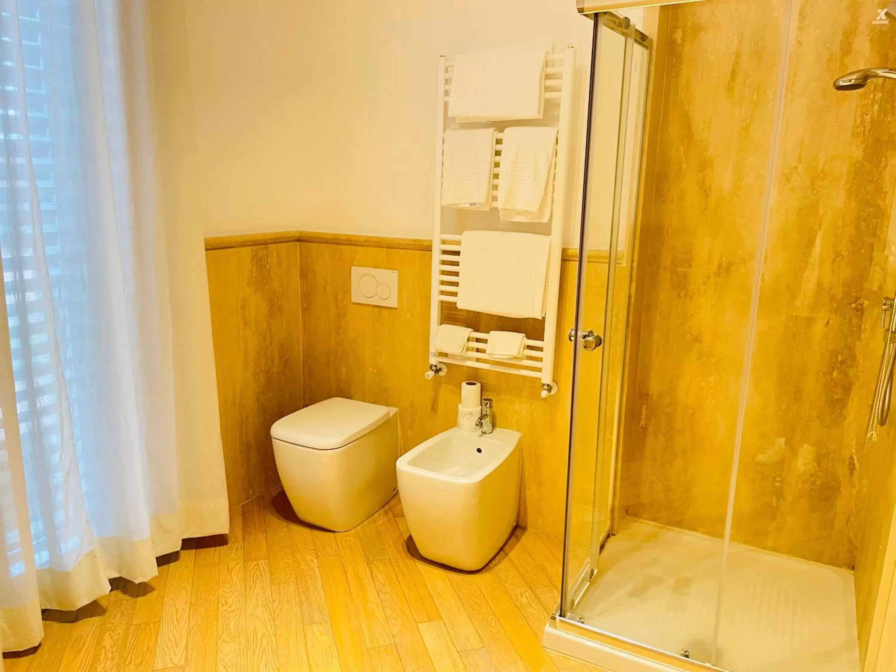 Shower, Bathroom in Blue Shades ApartHotel