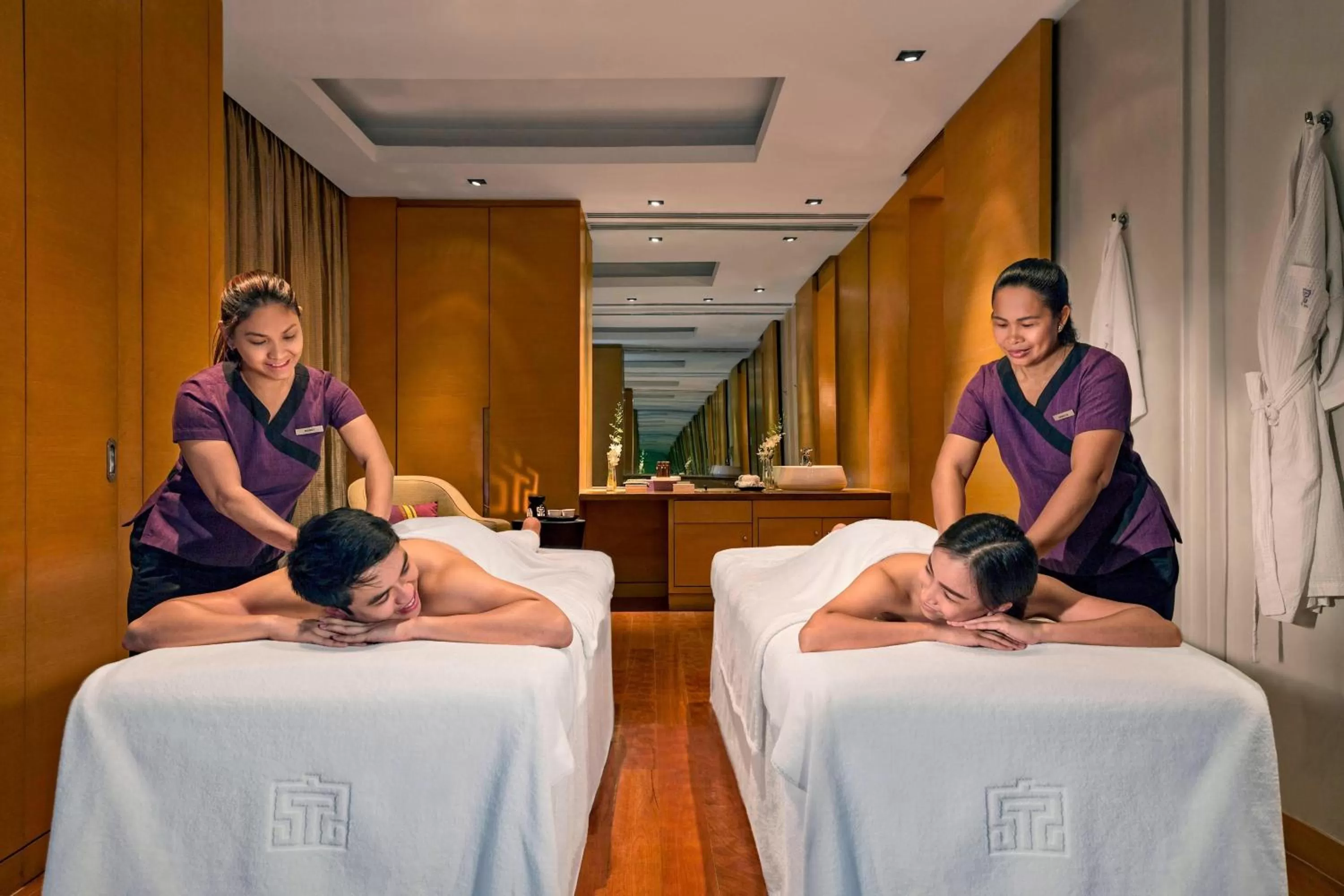 Spa and wellness centre/facilities in Manila Marriott Hotel at Newport World Resorts