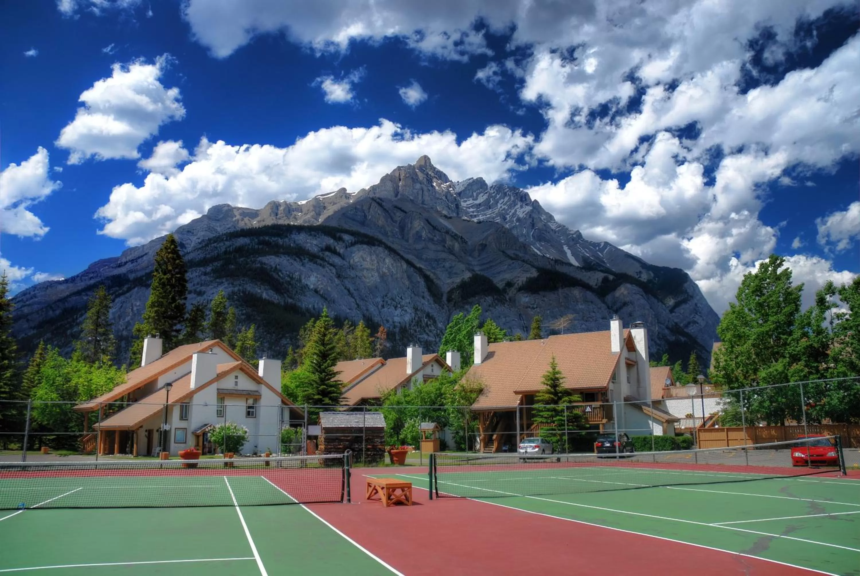 Fitness centre/facilities in Banff Rocky Mountain Resort