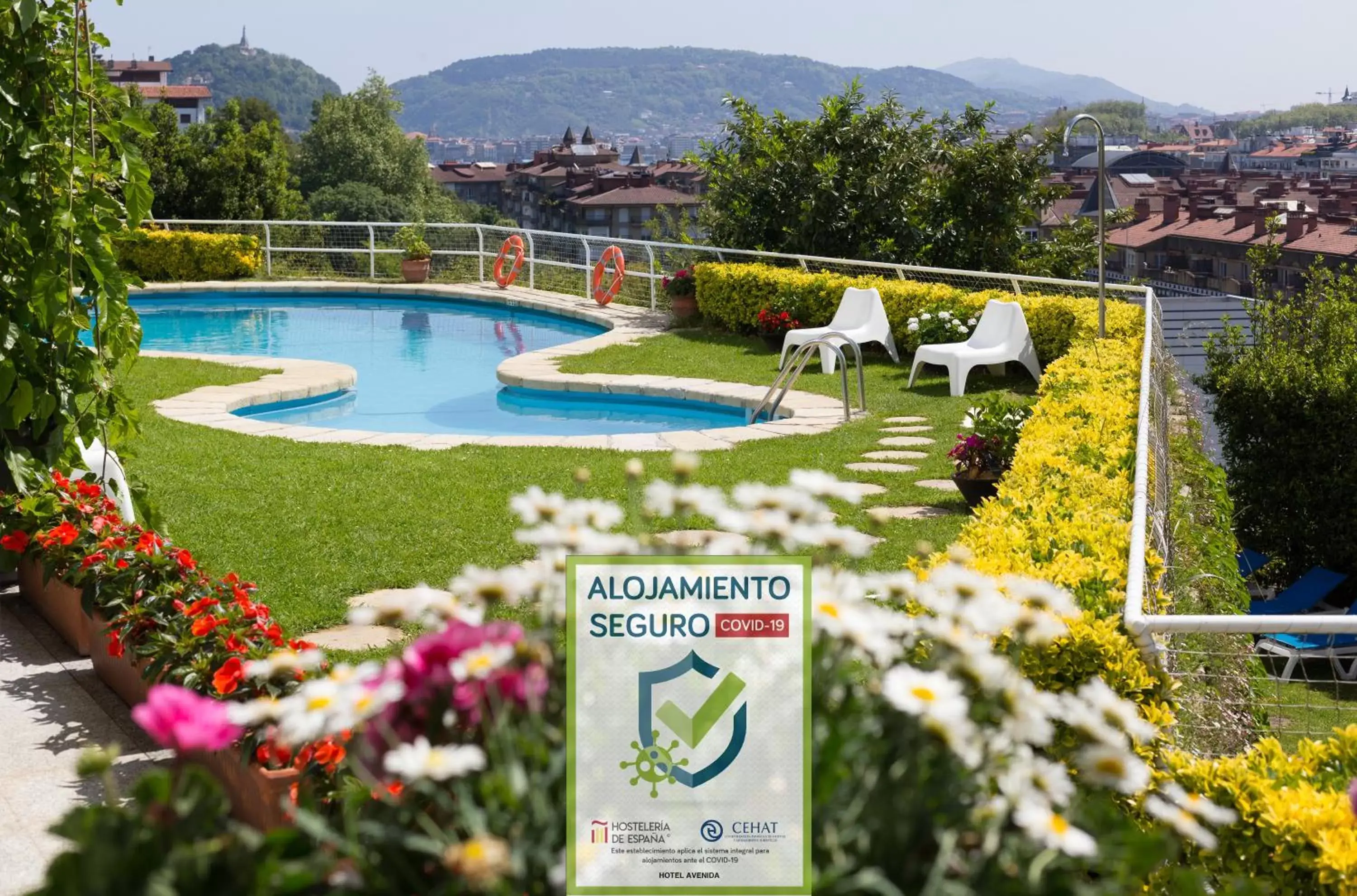 Garden in Hotel Avenida