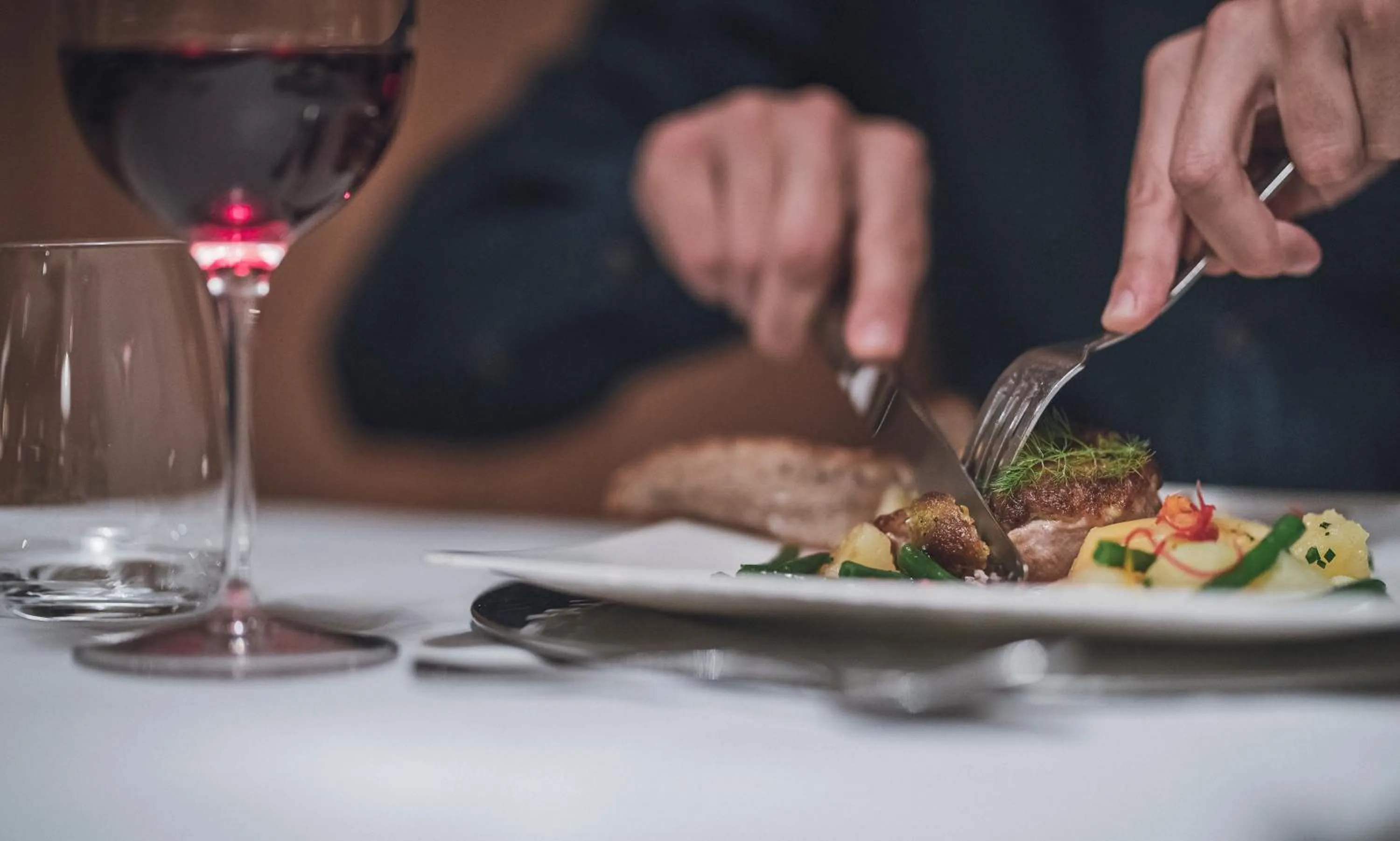 Food and drinks in Majestic - Unique Spa Resort