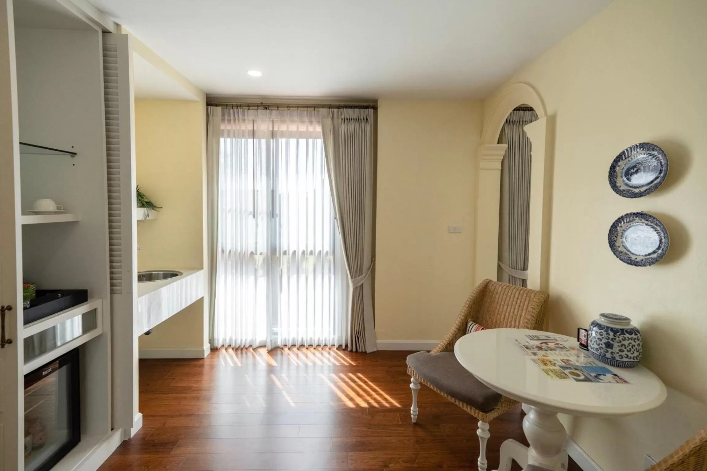 Seating area in Content Villa Chiangmai