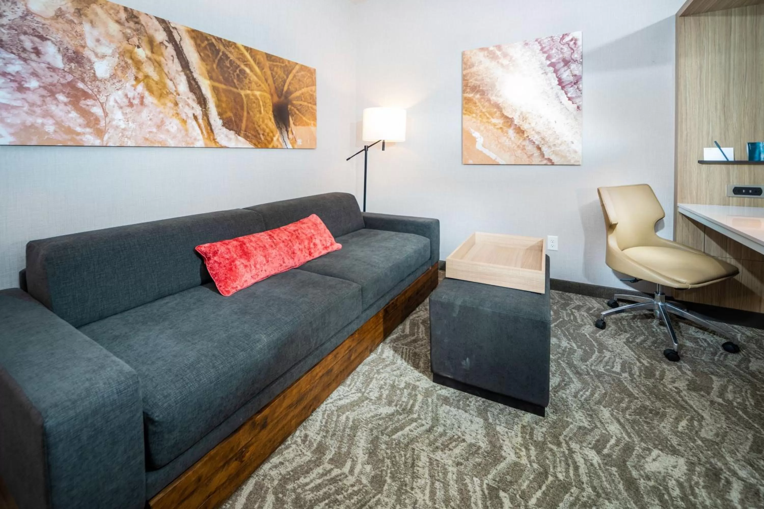 King Suite with Trundle Bed - Hearing Accessible in SpringHill Suites by Marriott Kenosha