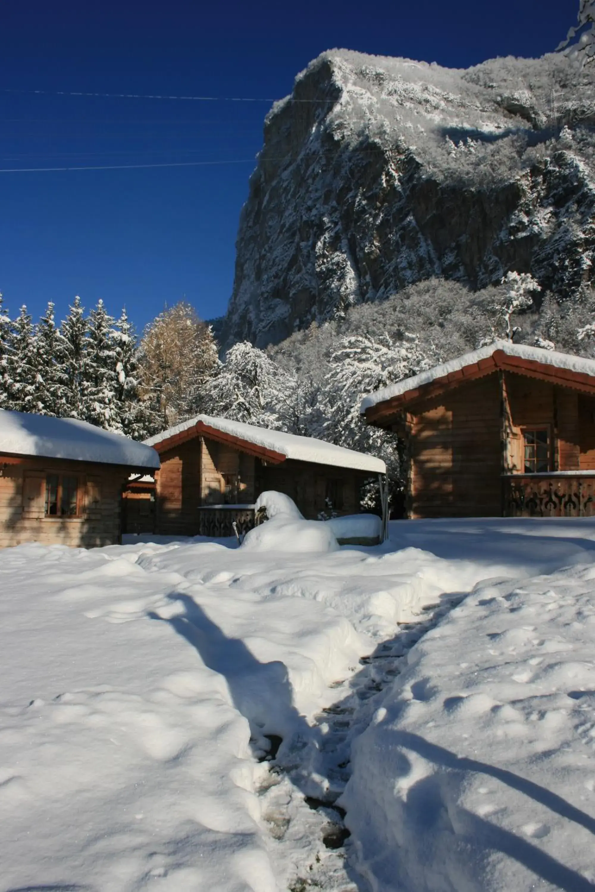 Winter in Le Relais Du Mont Blanc