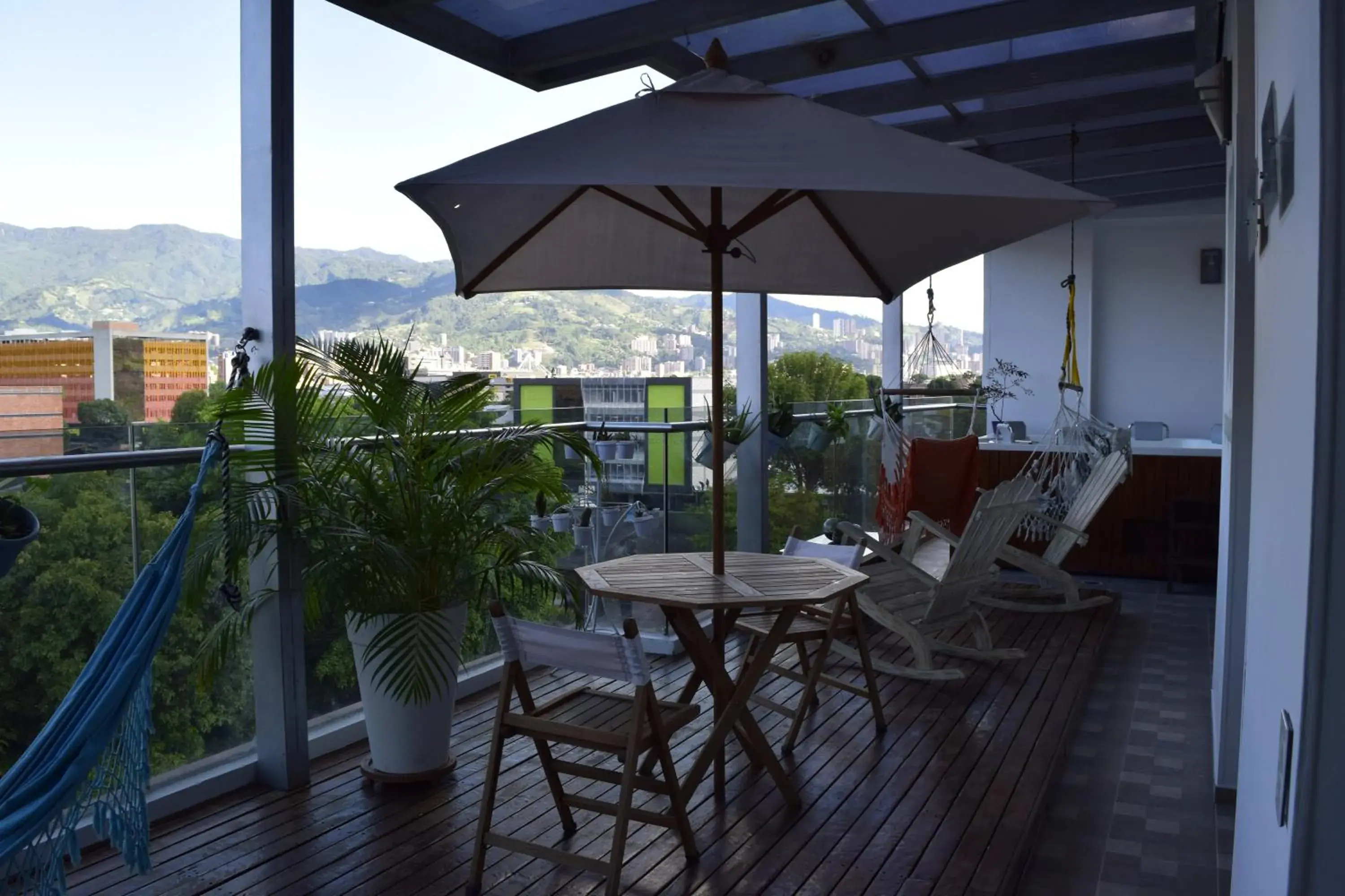 Balcony/Terrace in Sixtina Plaza Hotel