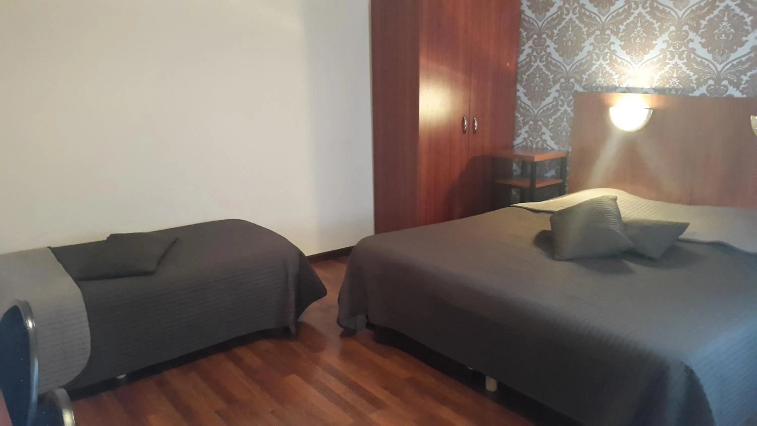 Bed in Hotel Antwerp Billard Palace