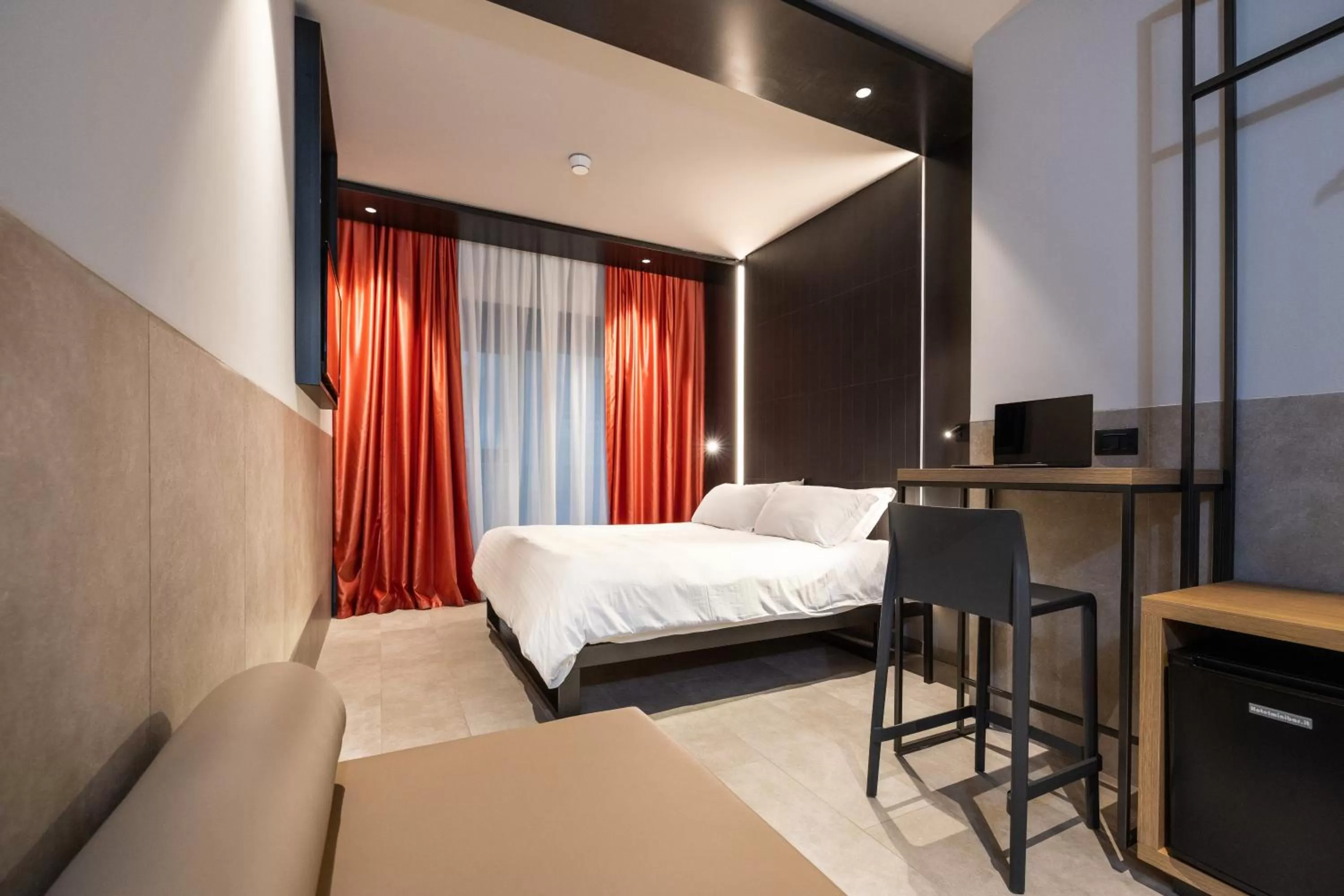 Bedroom, Bed in Smart Hotel Central