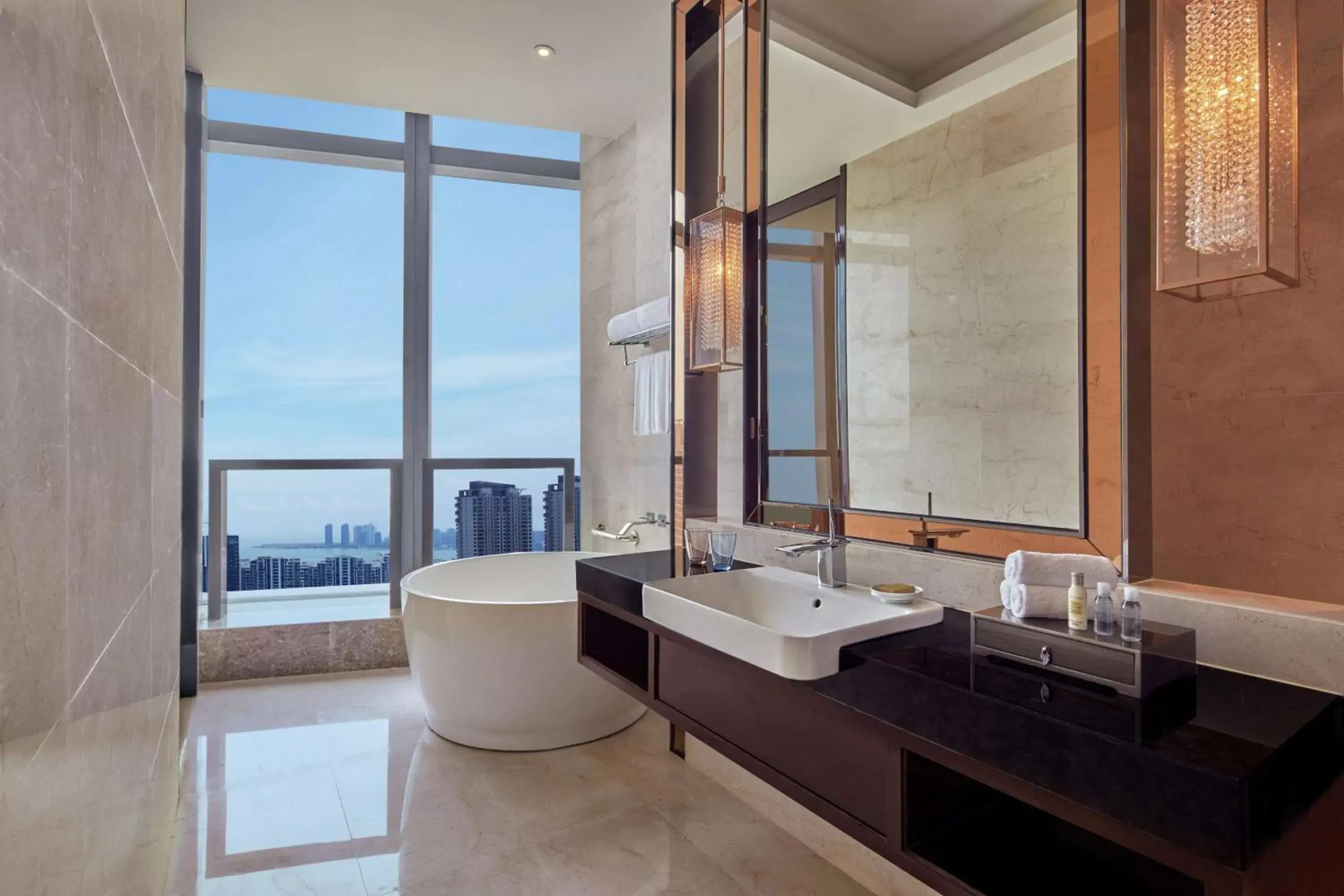 Bathroom in Hilton Haikou