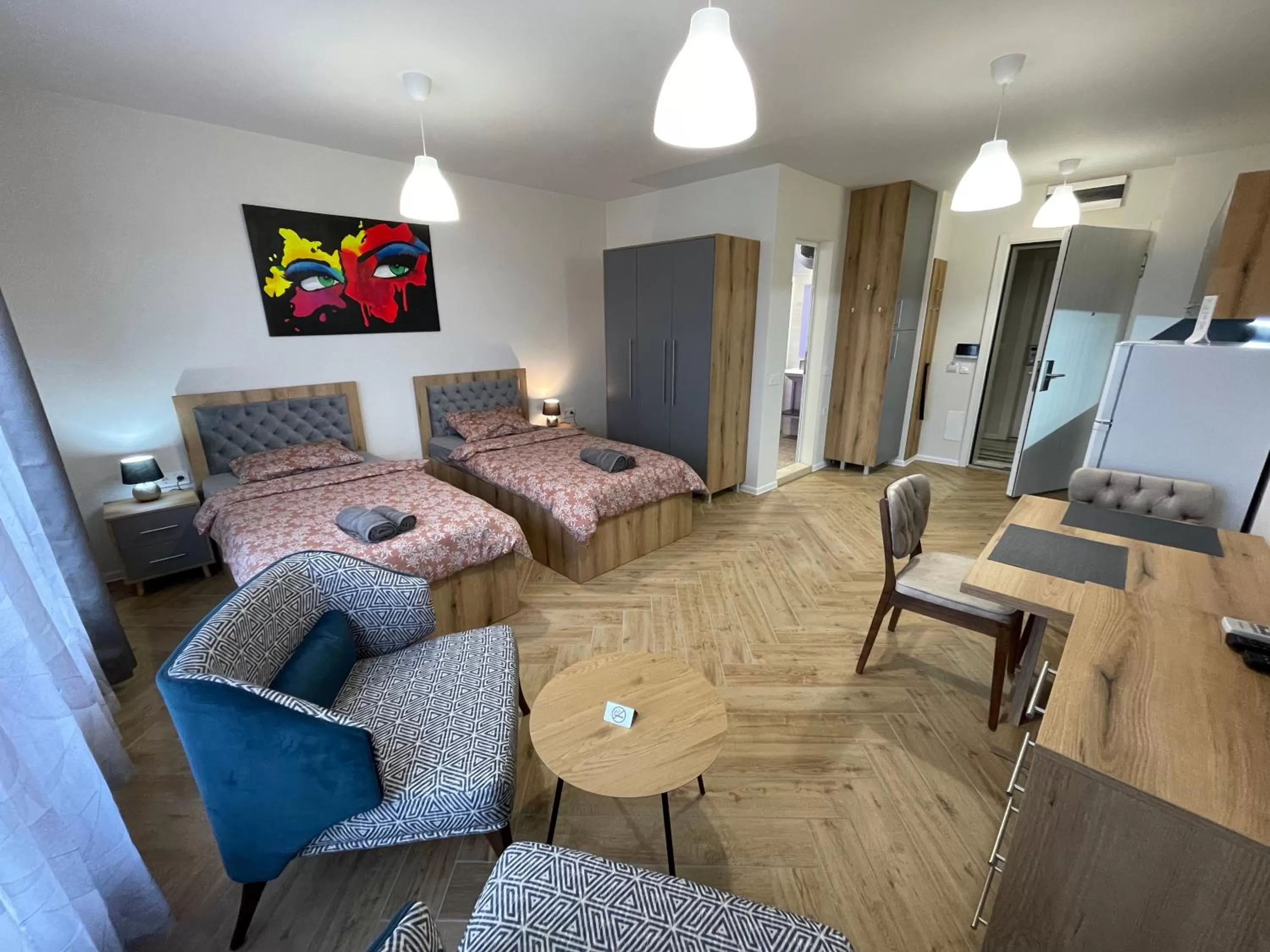 Seating Area in WOW Apartments