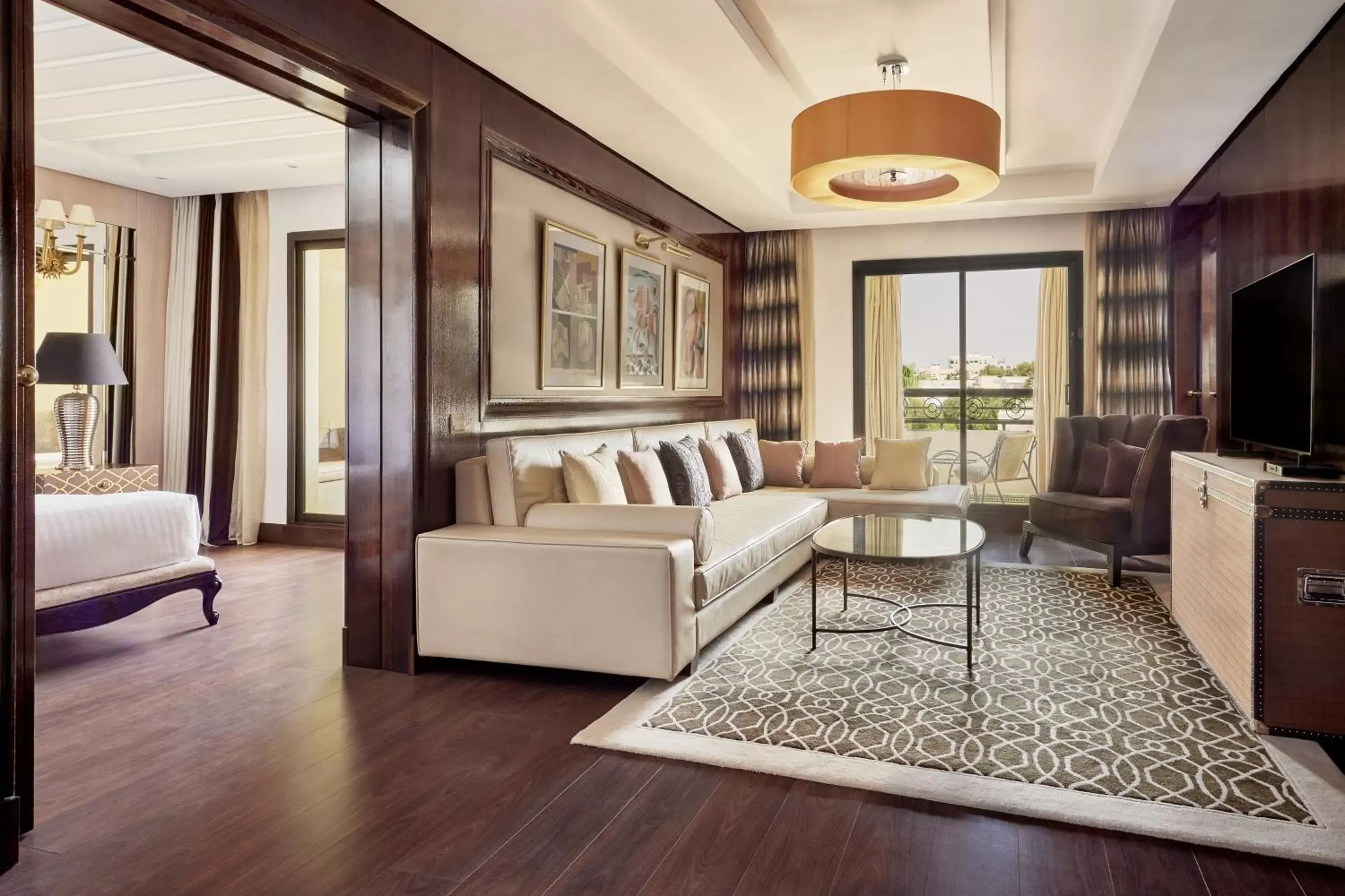 Living room, Seating Area in Fes Marriott Hotel Jnan Palace