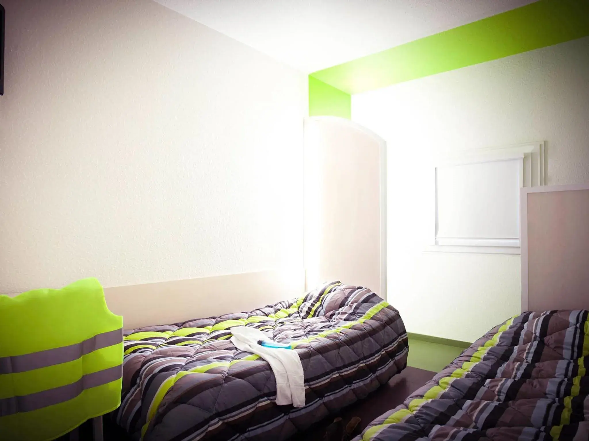Bedroom, Room Photo in hotelF1 Besancon Ouest Micropolis