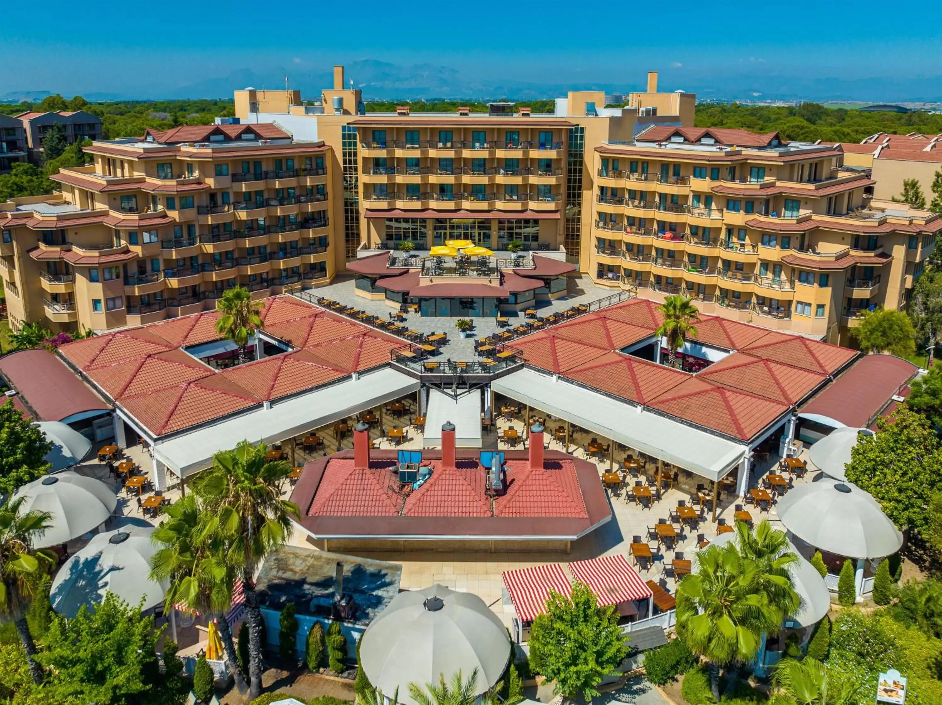 Property building, Bird's-eye View in Aquaworld Belek