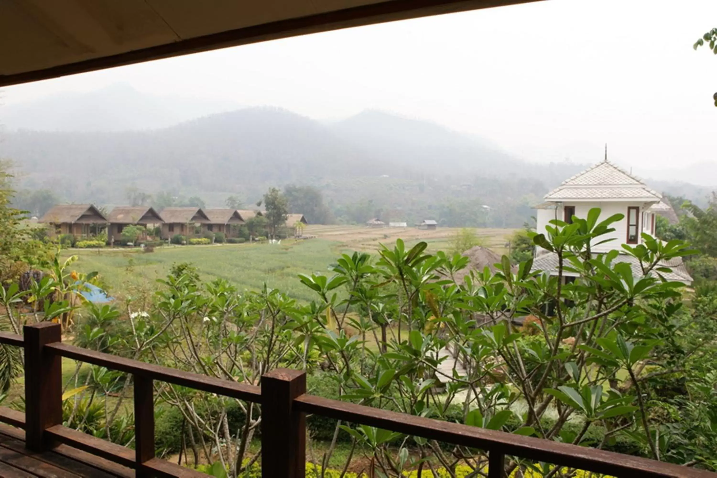 Mountain view, Balcony/Terrace in Pai Vieng Fah Resort