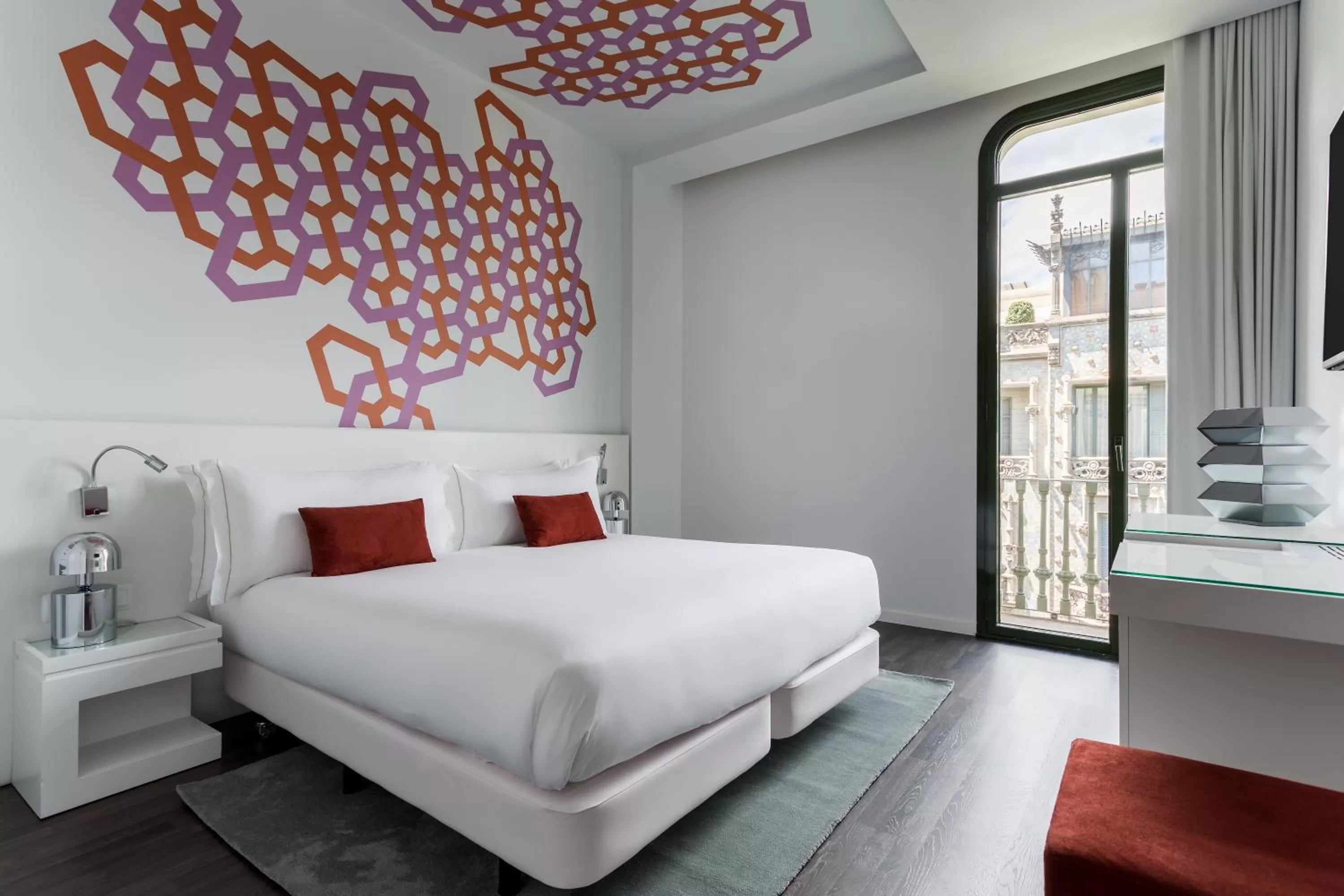 Bedroom, Bed in Room Mate Carla, Barcelona