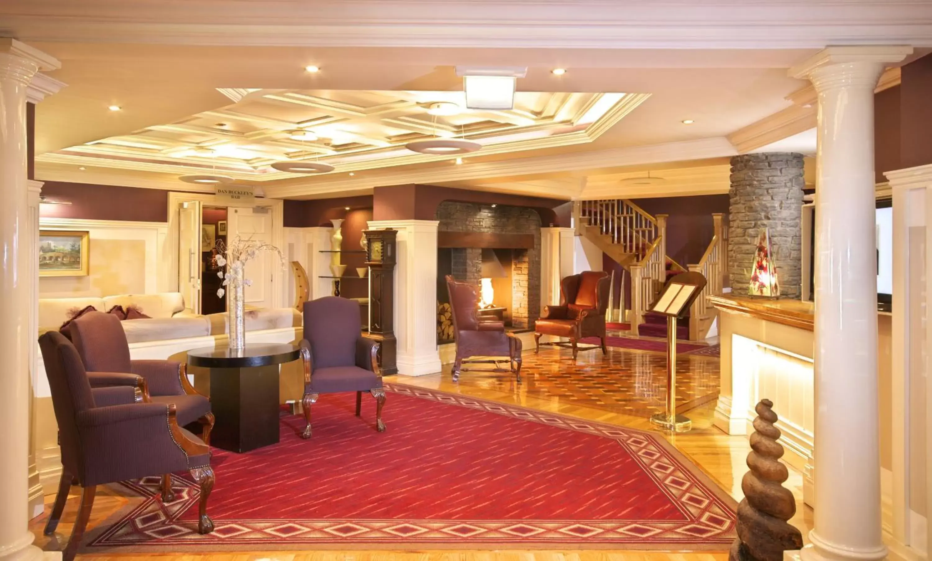 Lobby or reception in Castle Hotel Macroom