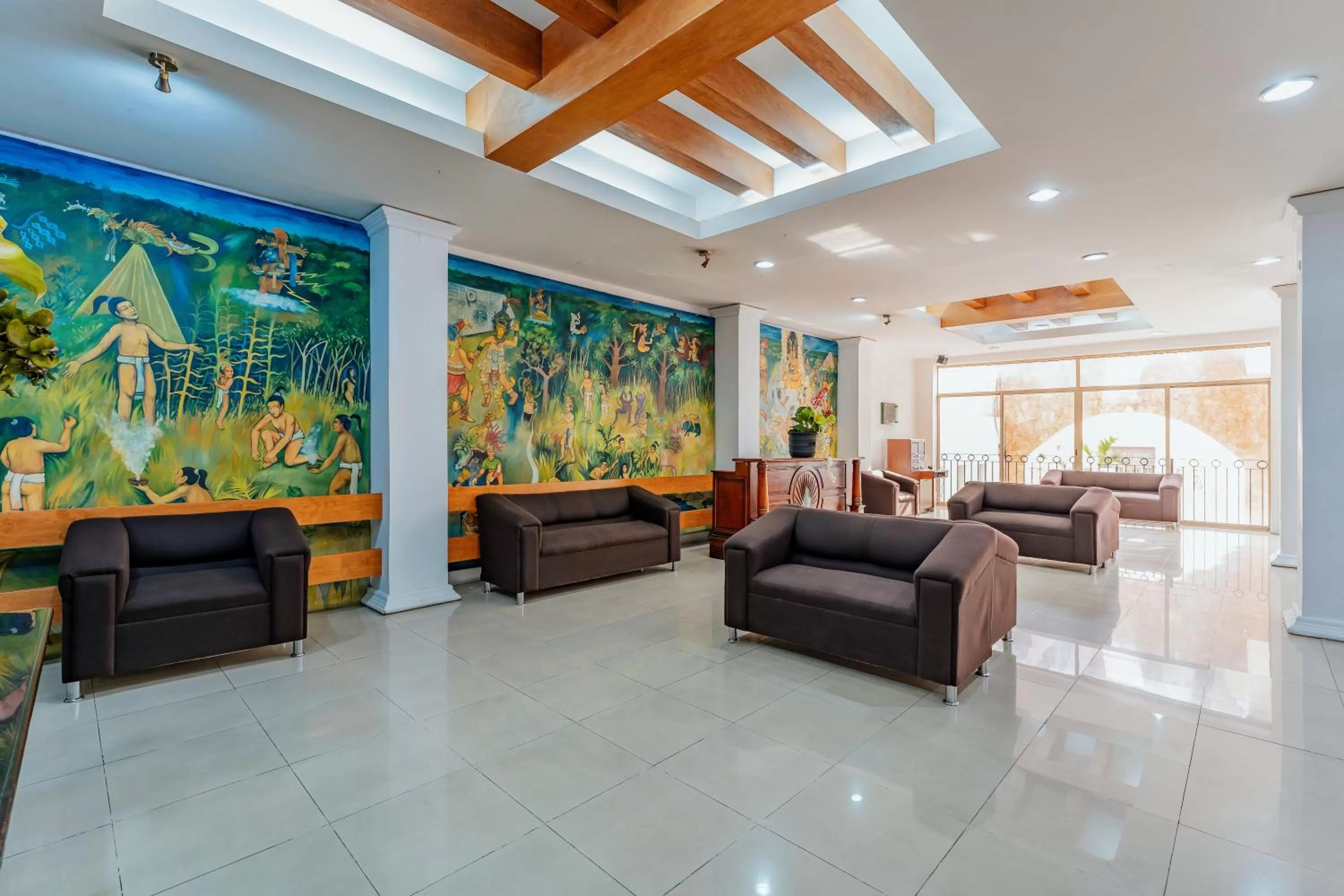Seating area in Hotel Maya Yucatan