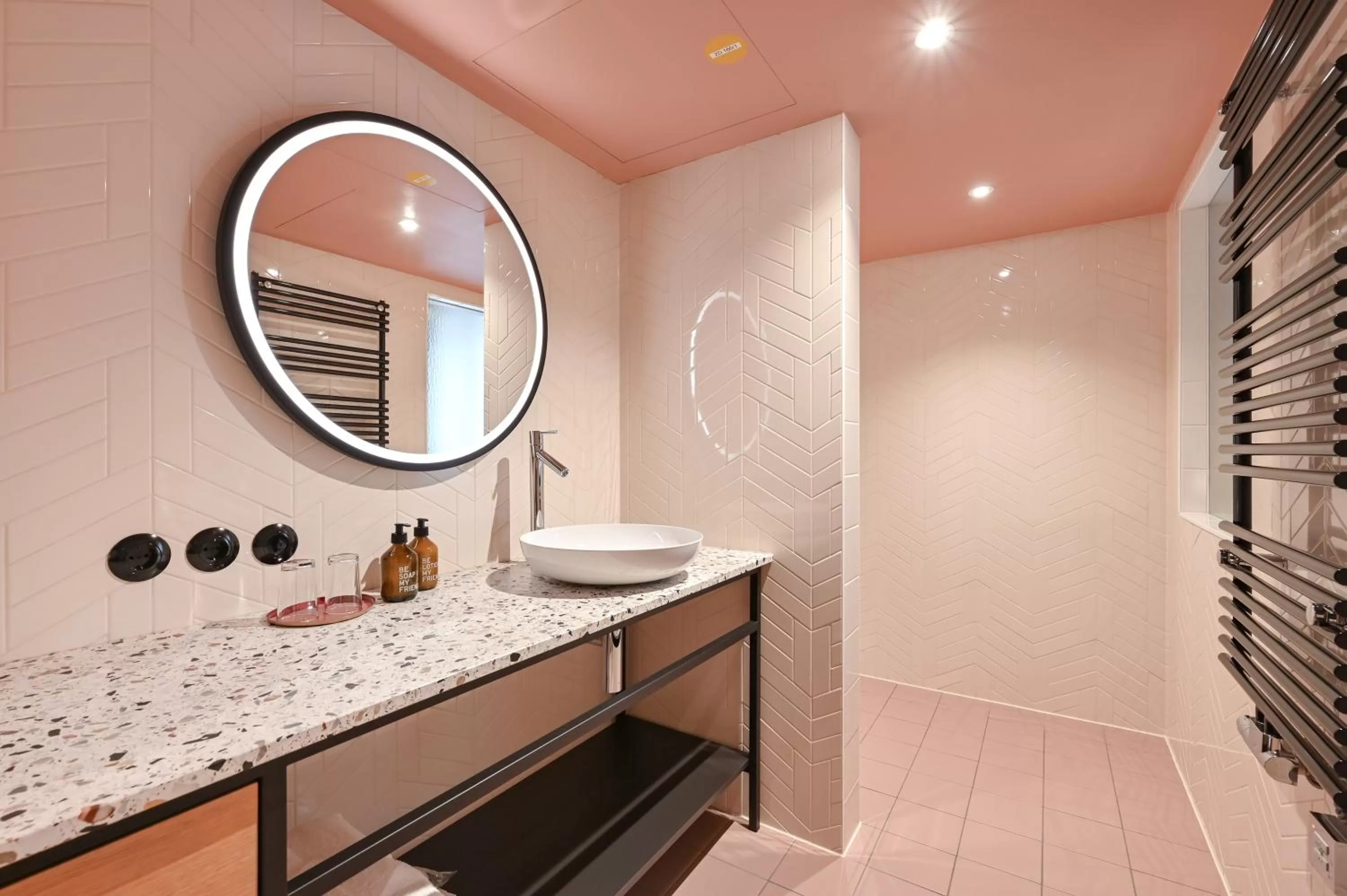 Bathroom in Hotel Sonne