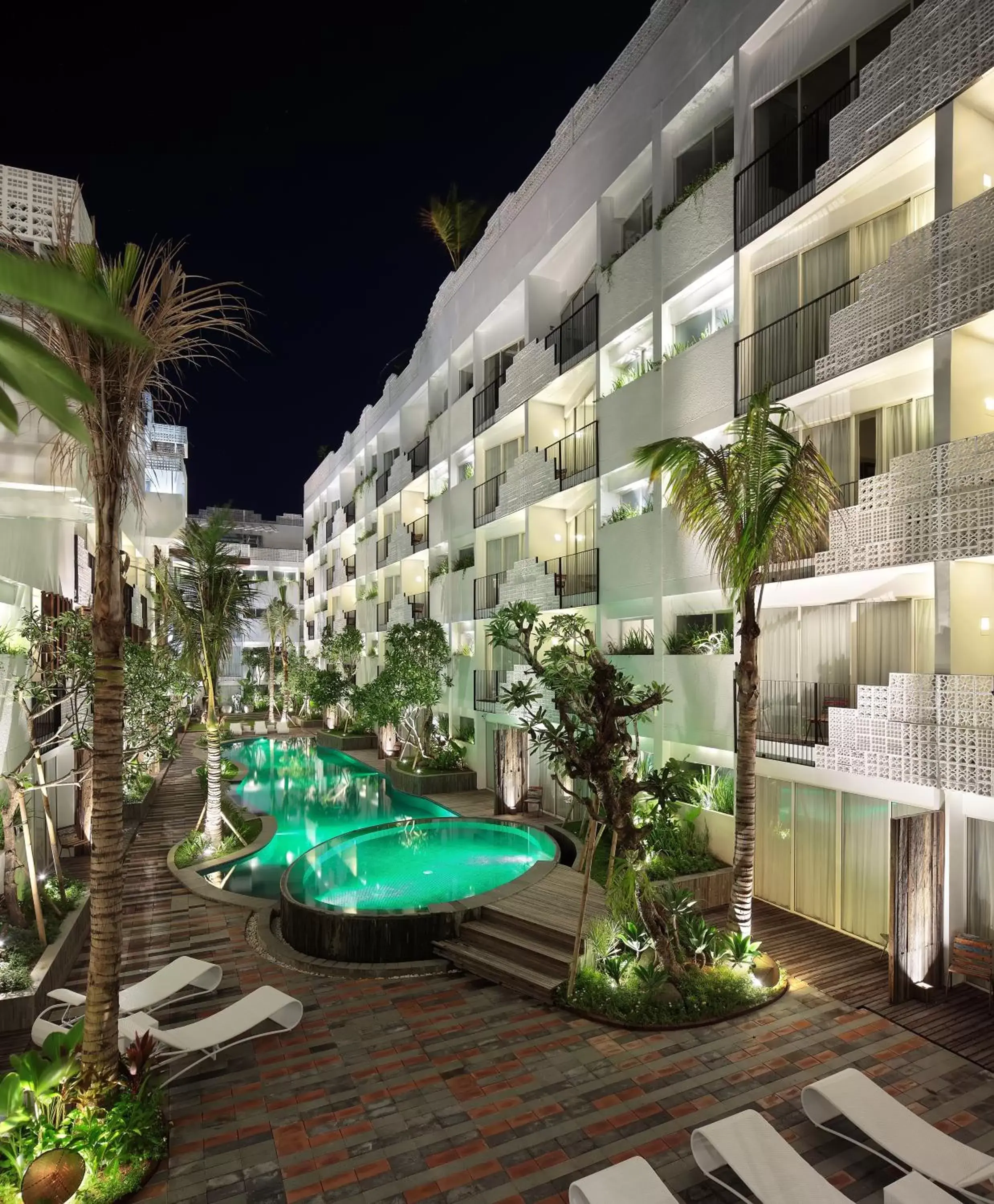 Facade/entrance, Swimming Pool in The Akmani Legian