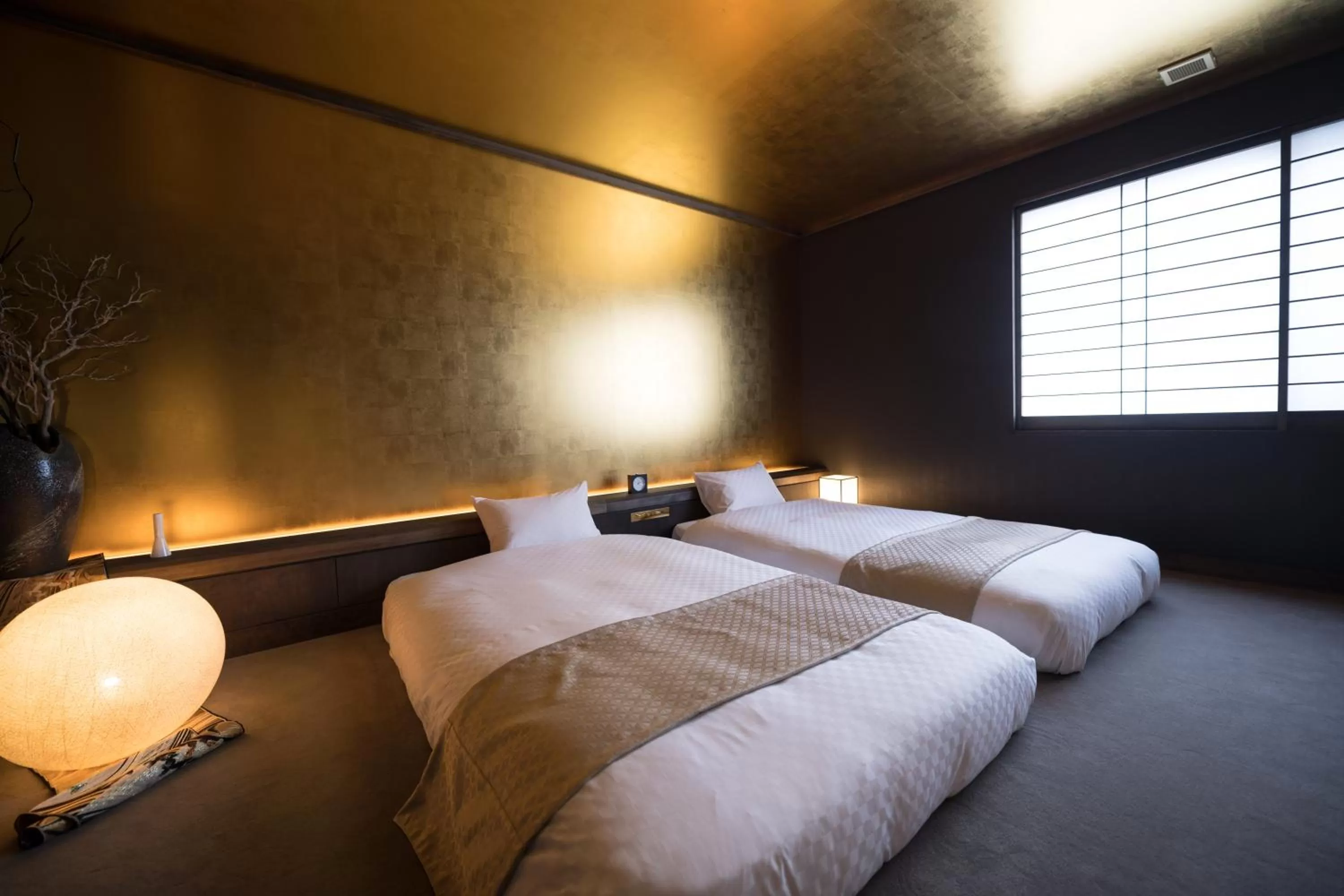 Bed in HOTEL SHIKISAI KYOTO