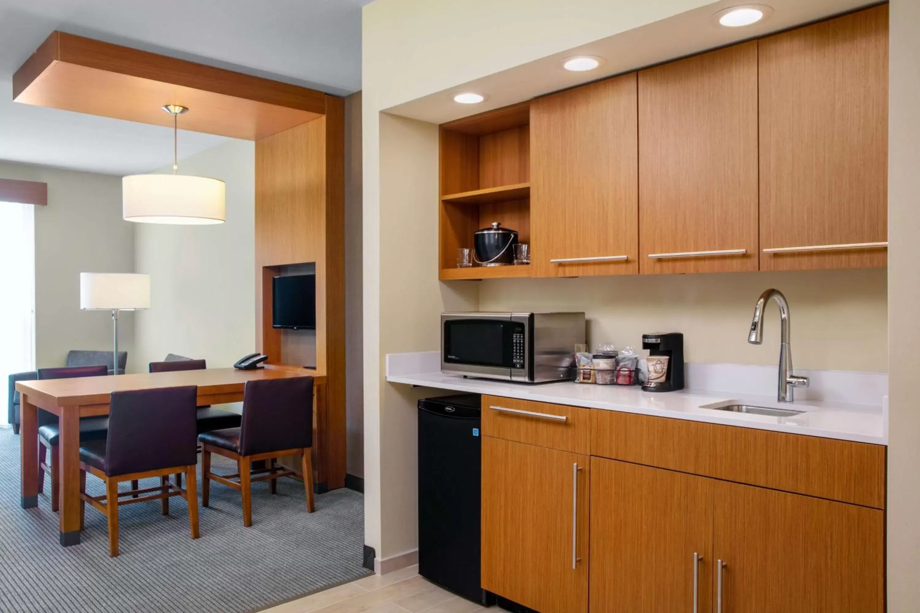 Photo of the whole room, Kitchen/Kitchenette in Hyatt Place Titusville Kennedy Space Center