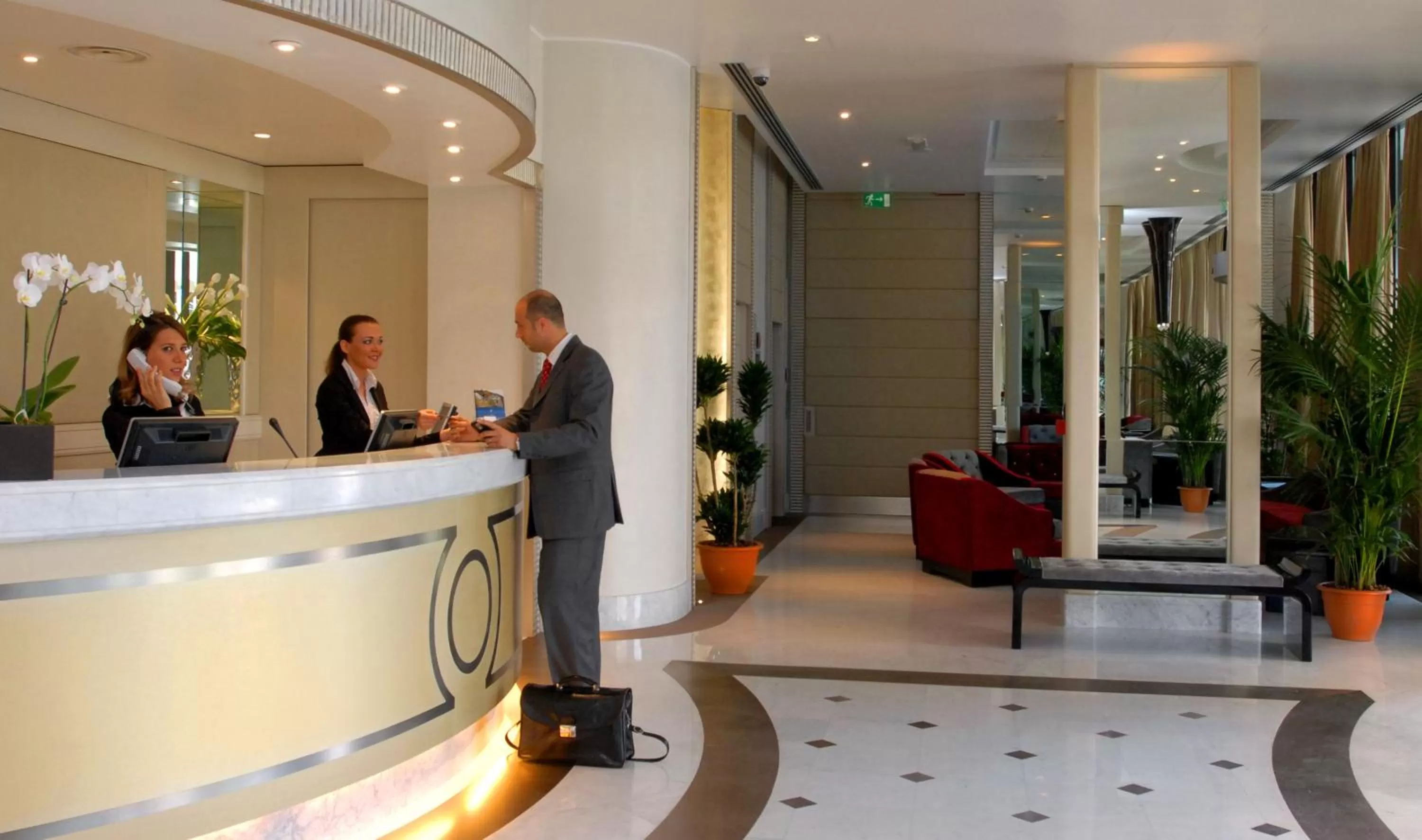 Lobby or reception in Grand Hotel Duca Di Mantova