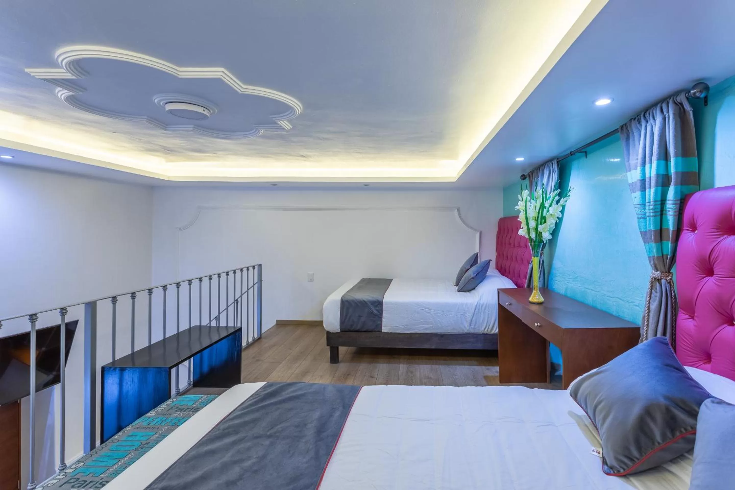 Bedroom, Bed in Casa Dos Lunas