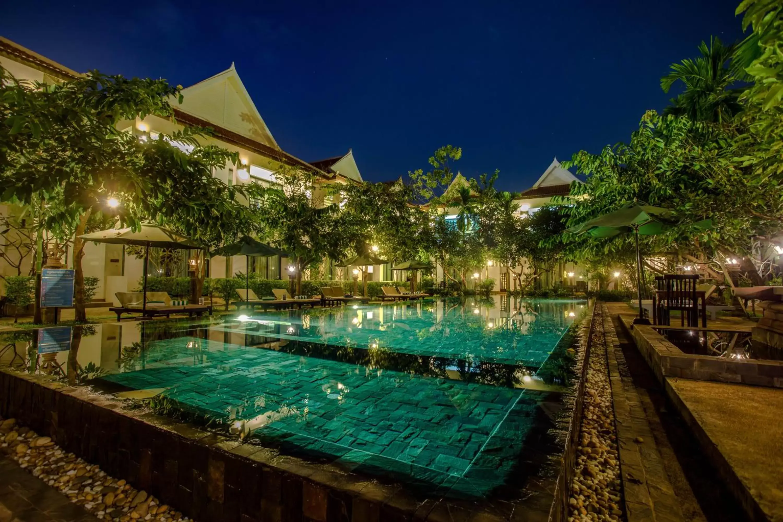 Swimming Pool in Tanei Angkor Resort and Spa