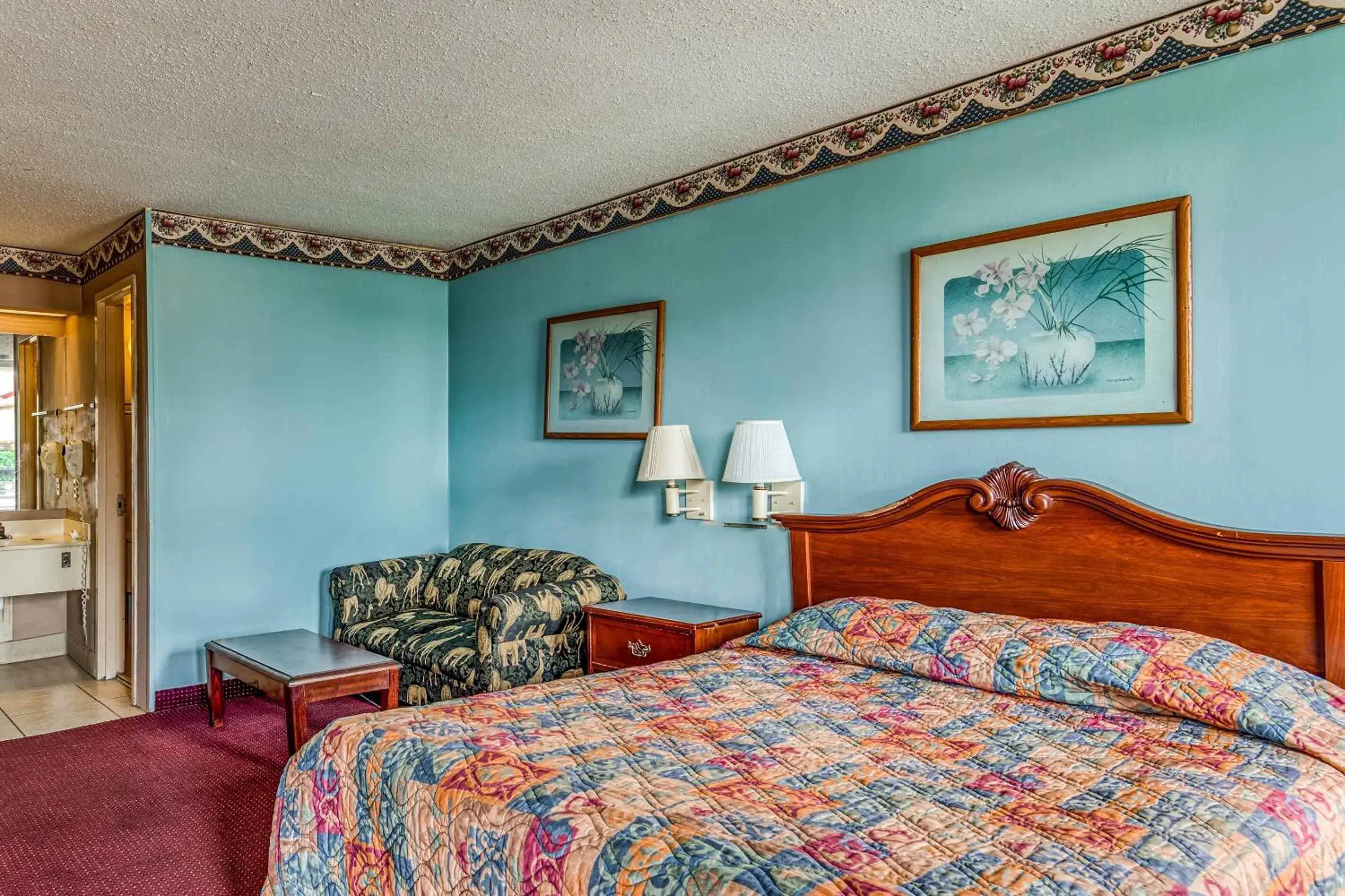 Bedroom, Bed in OYO Hotel Jackson North I-55 Bedroom, Bed in OYO Hotel Jackson North I-55