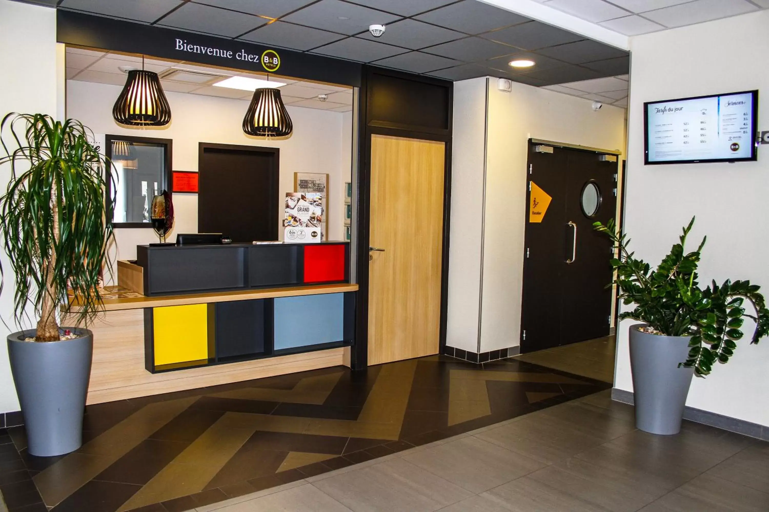 Lobby or reception, Lobby/Reception in B&B HOTEL Valence TGV Romans