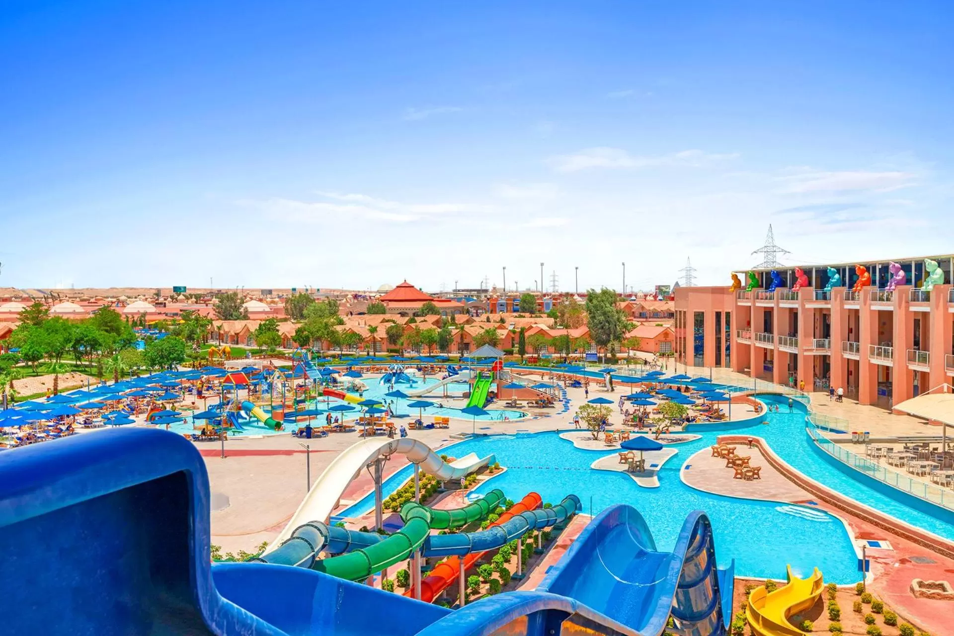 Aqua park in Pickalbatros Jungle Aqua Park - Neverland Hurghada