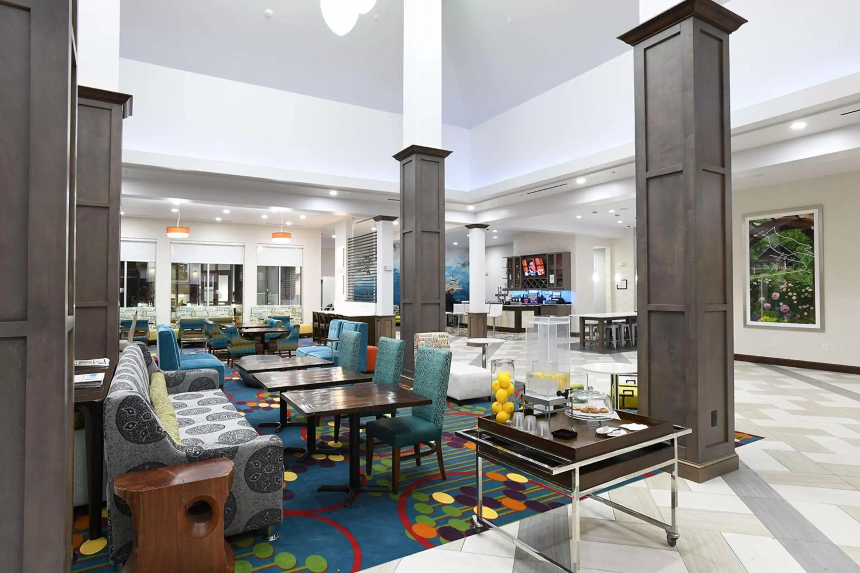 Lobby or reception, Restaurant/Places to Eat in Hilton Garden Inn Jacksonville