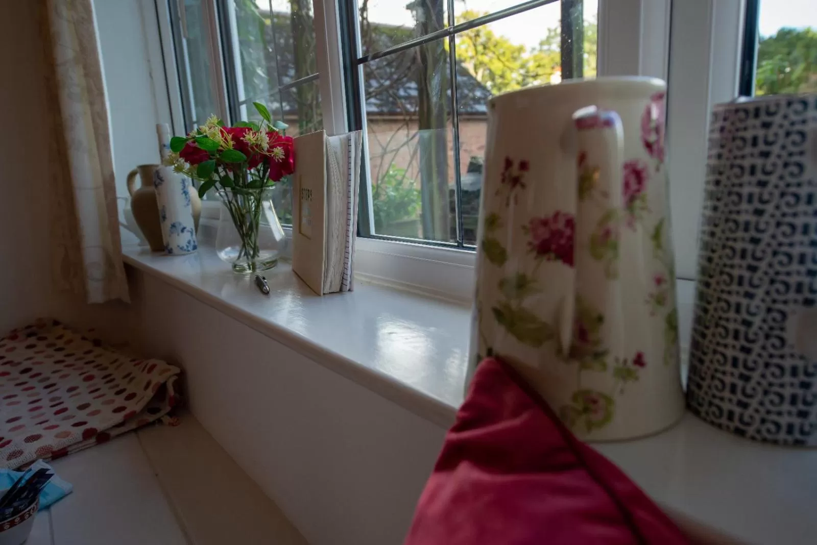 Dining area in Steps Farmhouse B&B