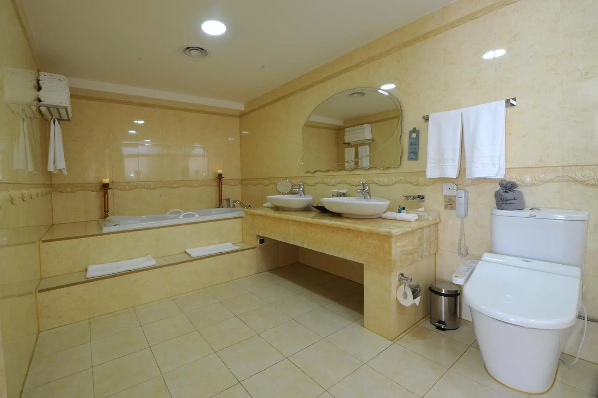 Toilet, Bathroom in Kempinski Hotel Khan Palace