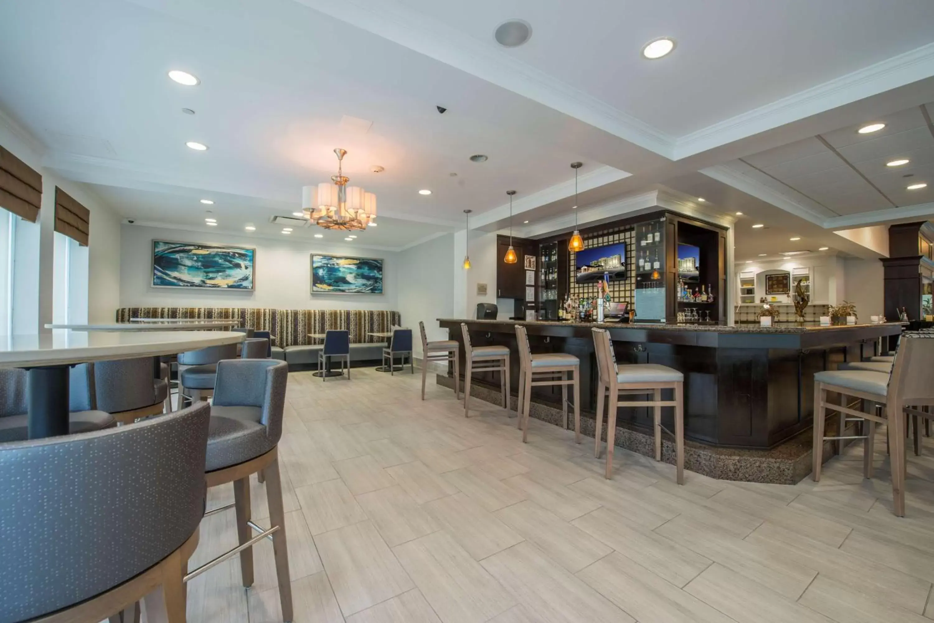 Lounge or bar, Lounge/Bar in Hilton Garden Inn Atlanta Airport North