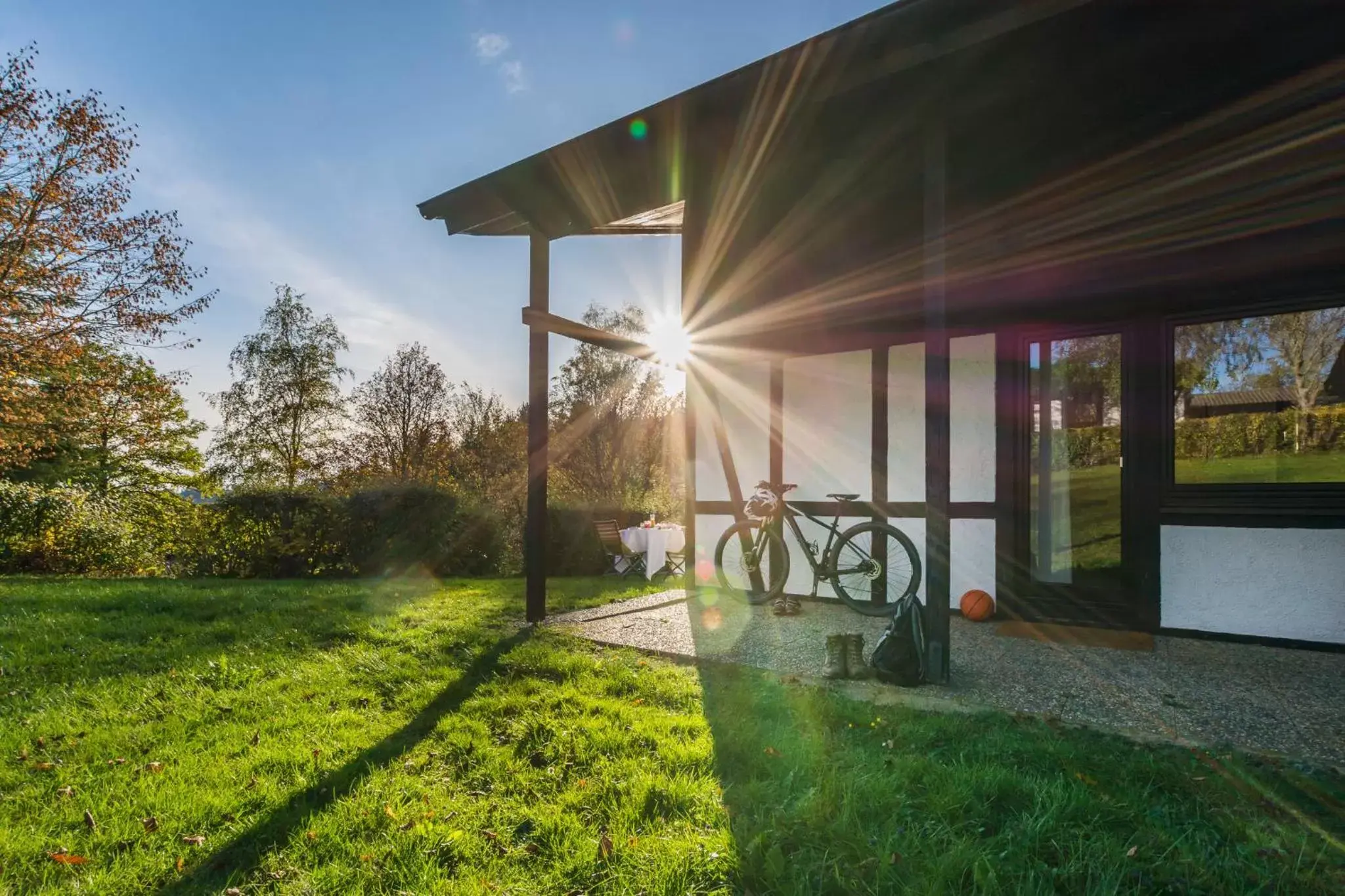 Property building, Garden in Sporthotel Grafenwald