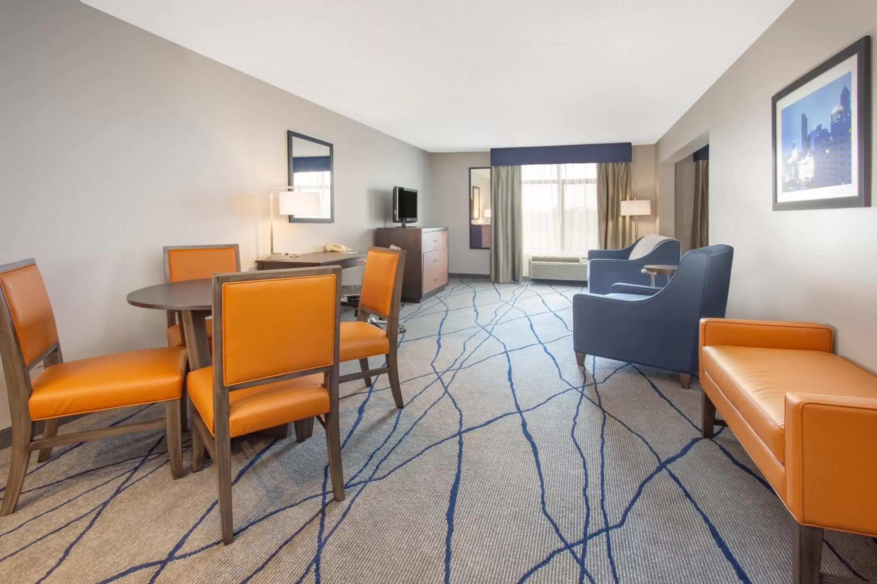 Living room, Seating Area in Wingate by Wyndham Indianapolis Airport Plainfield