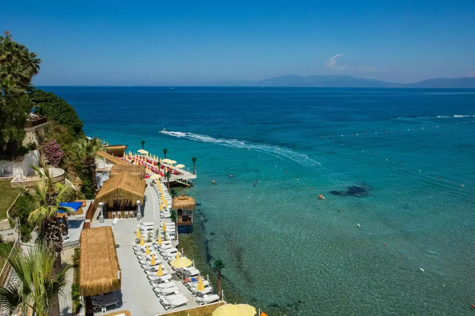 Bird's-eye View in Marti Beach Hotel